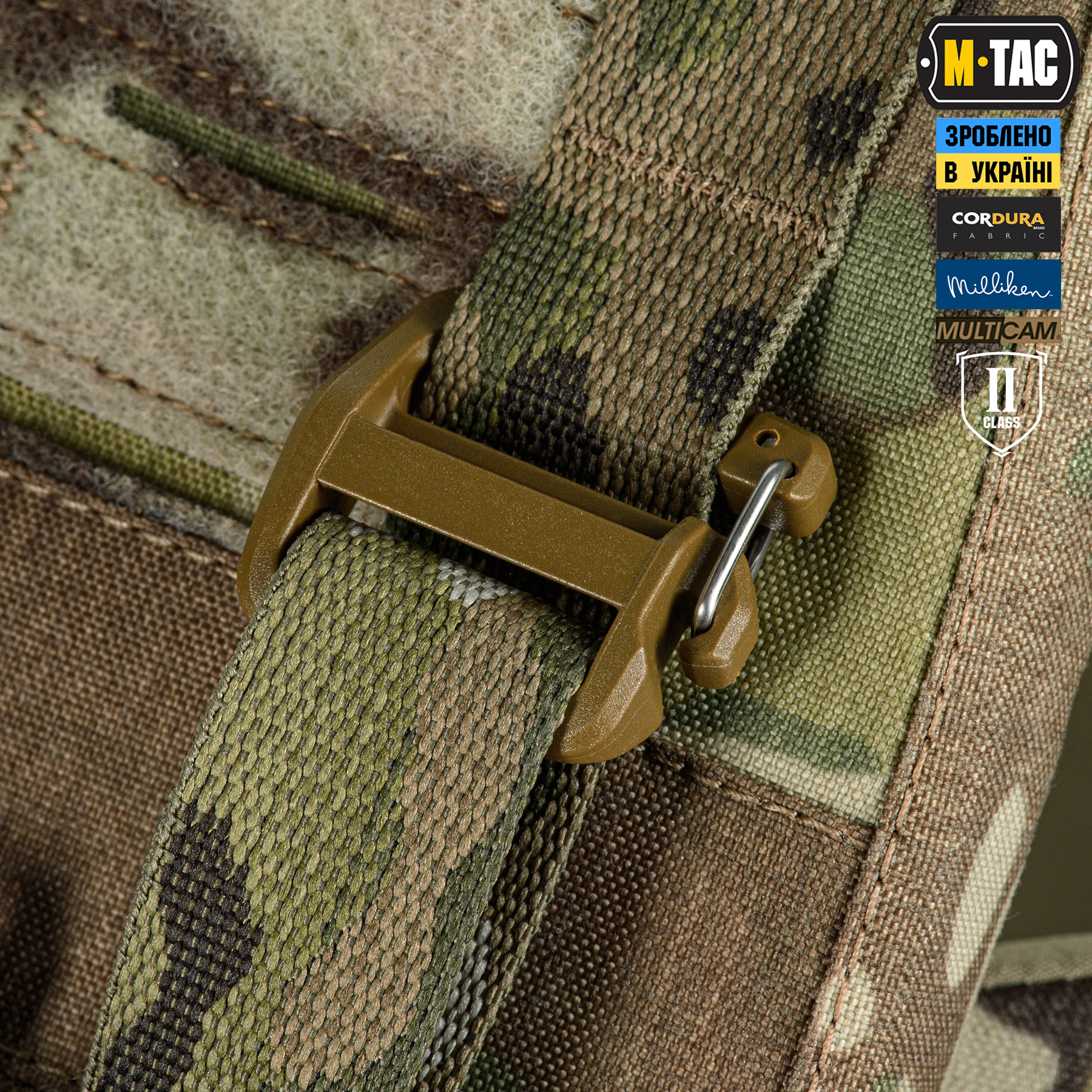 M-Tac плитоноска Cuirass Tiger FAST Elite 2 клас захисту (розмір плити М) Multicam — 10