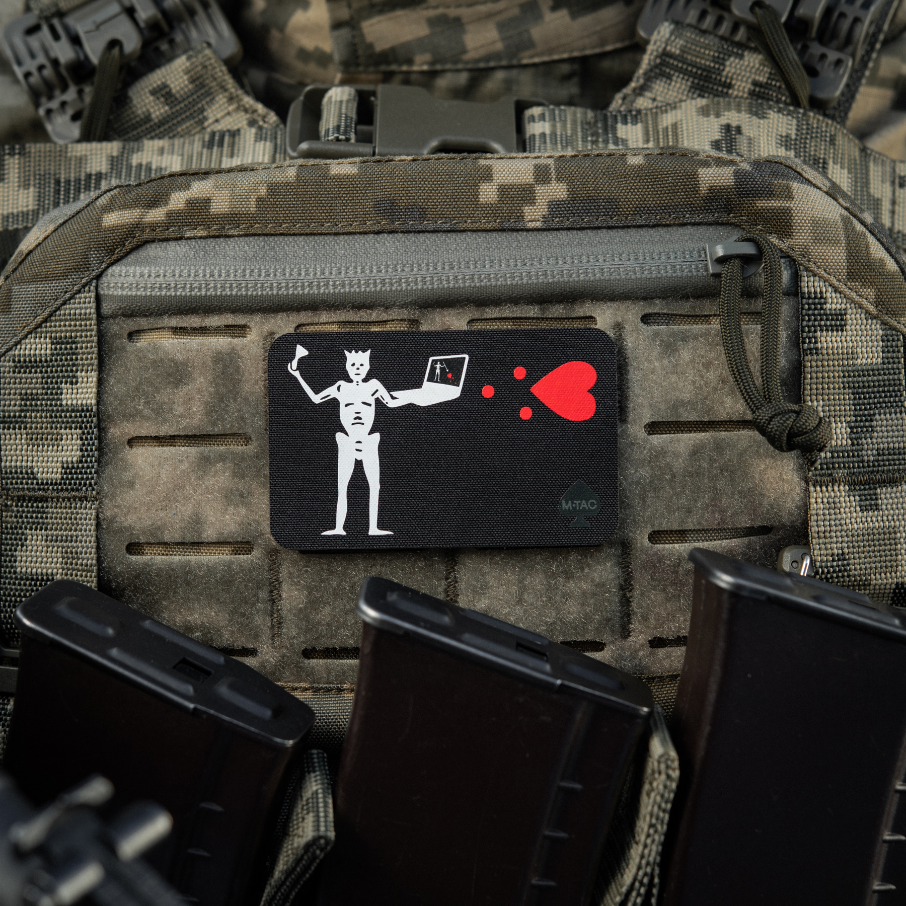M-Tac нашивка прапор Чорна Борода IT Black — 4