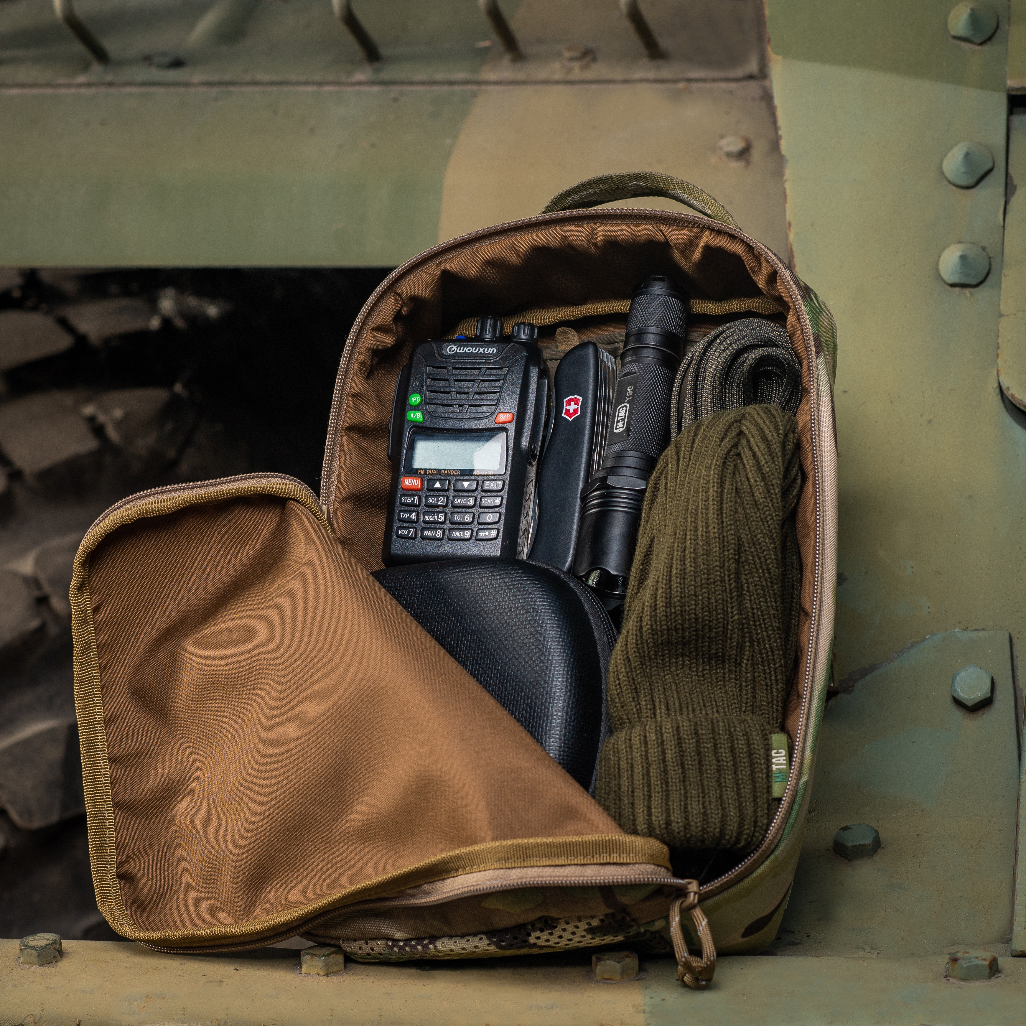 M-Tac органайзер утилитарный Elite Large (30х19 см) Multicam — 11