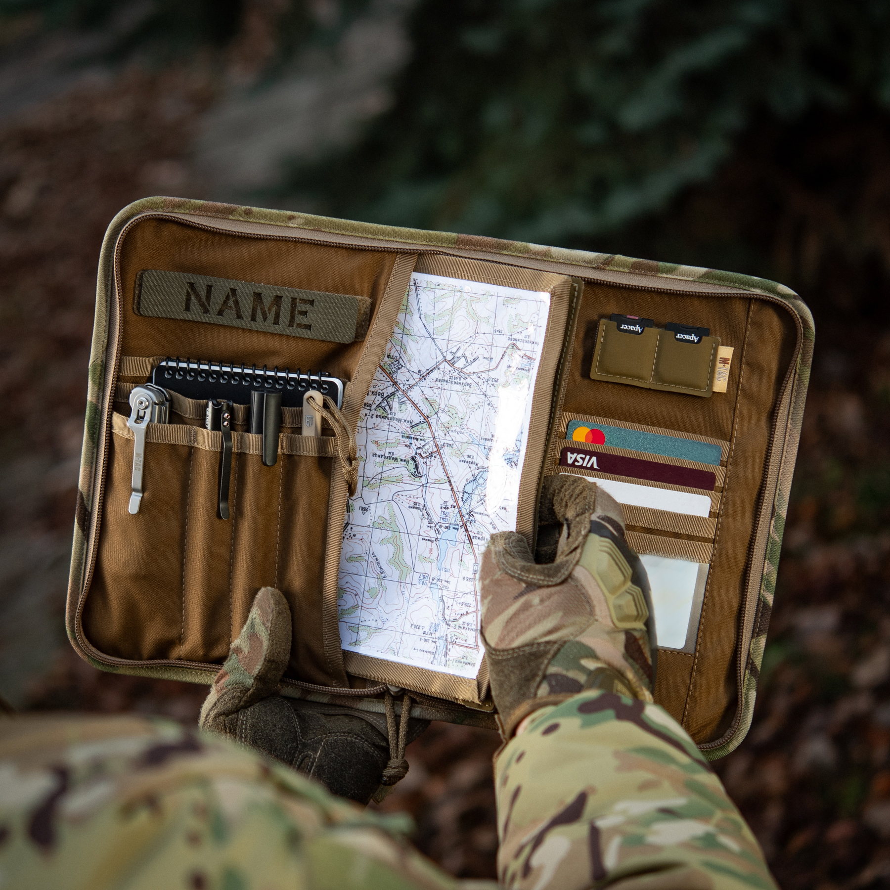 M-Tac планшет-органайзер А5 Elite Multicam — 37