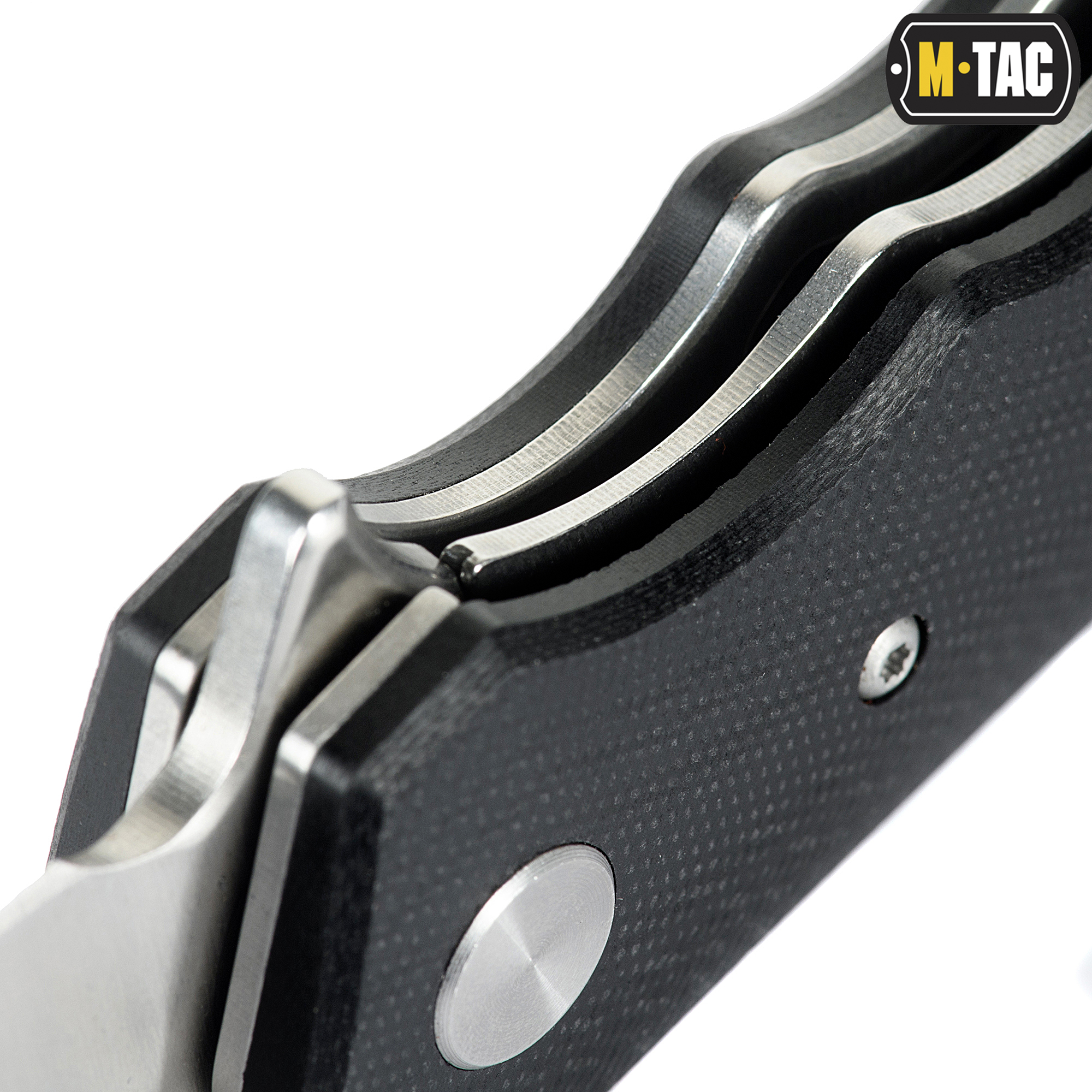 M-Tac нож складной Type 6 Black/Steel — 12