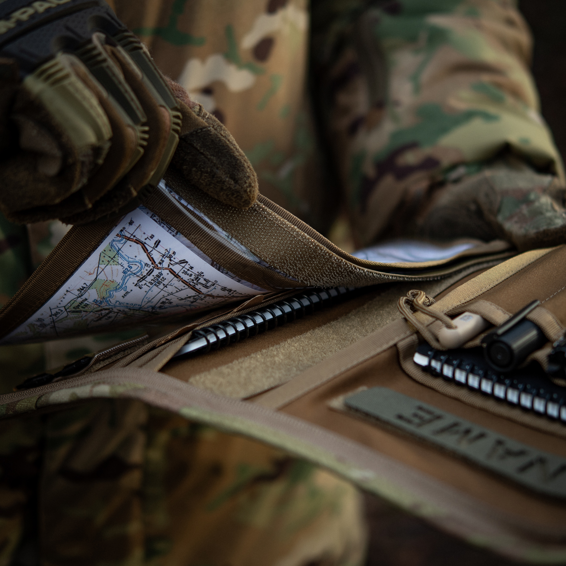M-Tac планшет-органайзер А5 Elite Multicam — 46