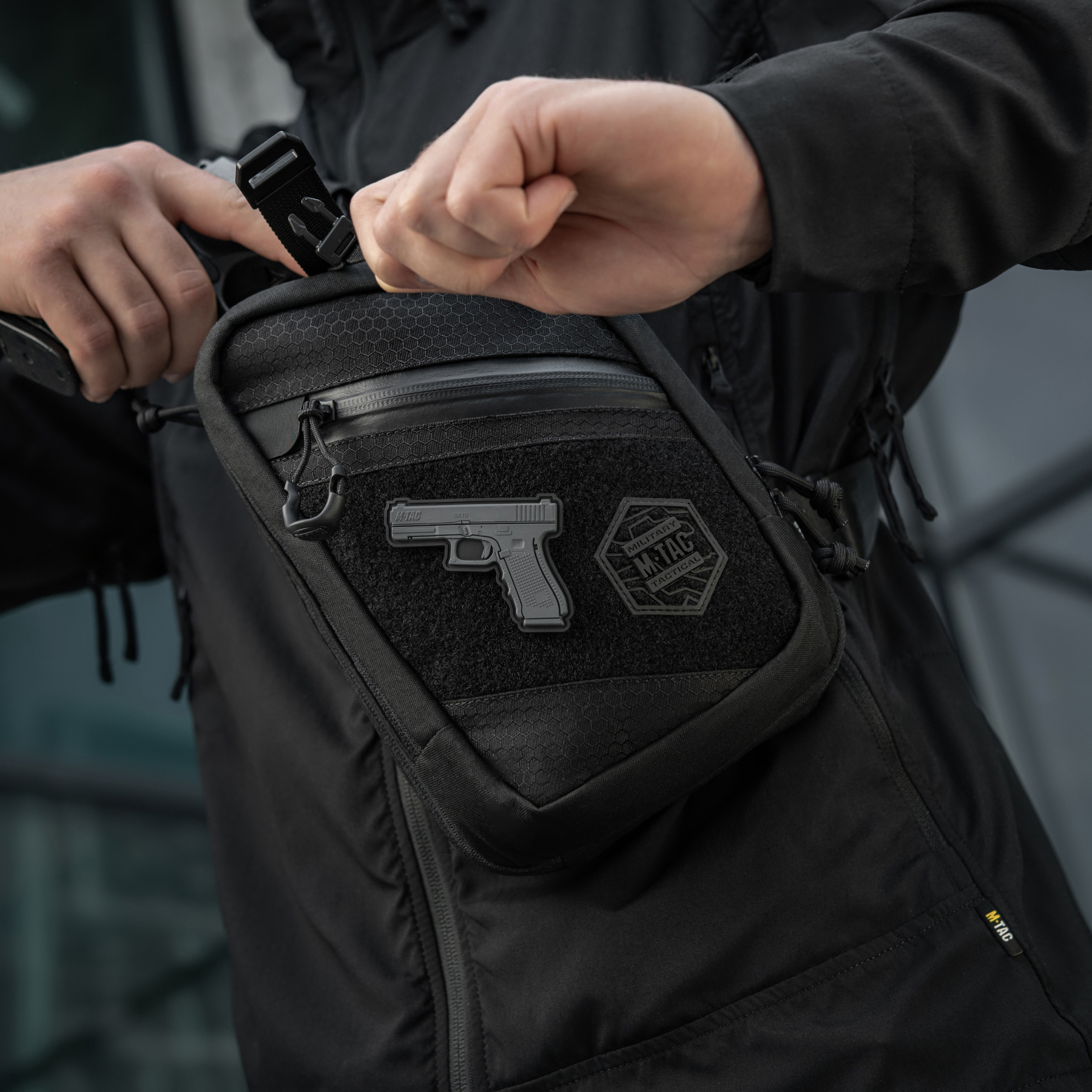 M-Tac нашивка Glock Grey — 7
