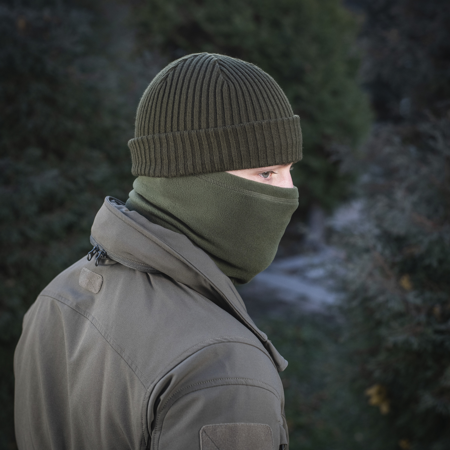 M-Tac шарф-труба Polartec Army Olive — 8