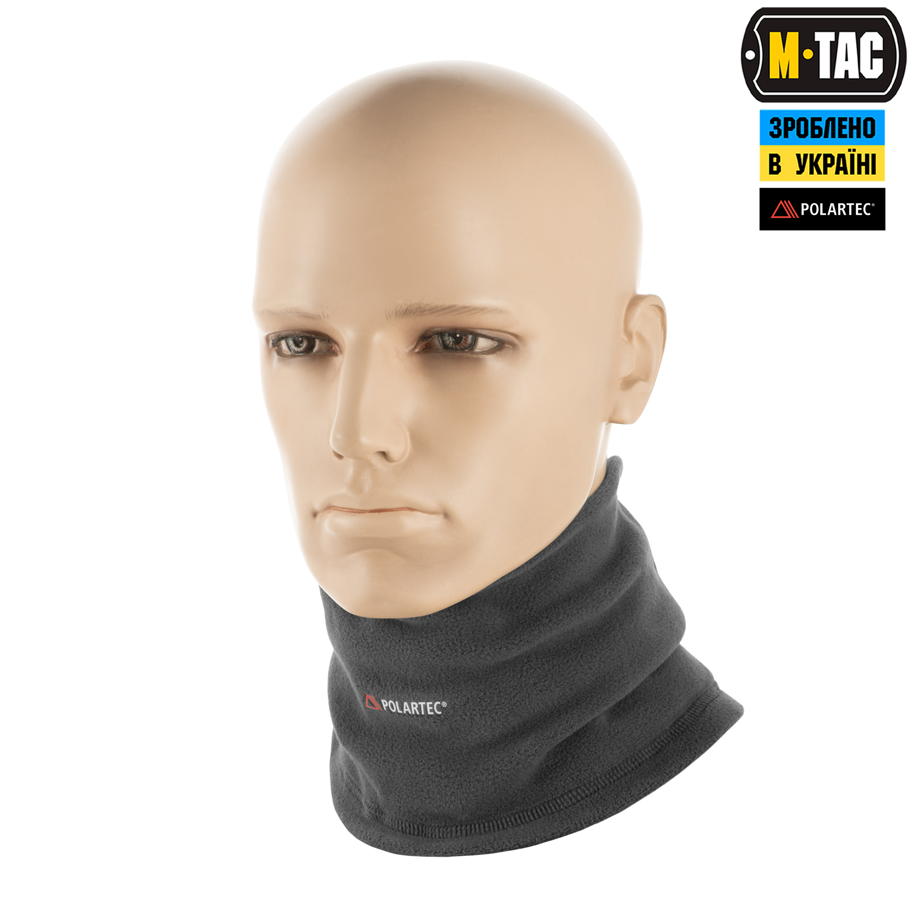 M-Tac шарф-труба длинный Polartec Dark Grey — 4