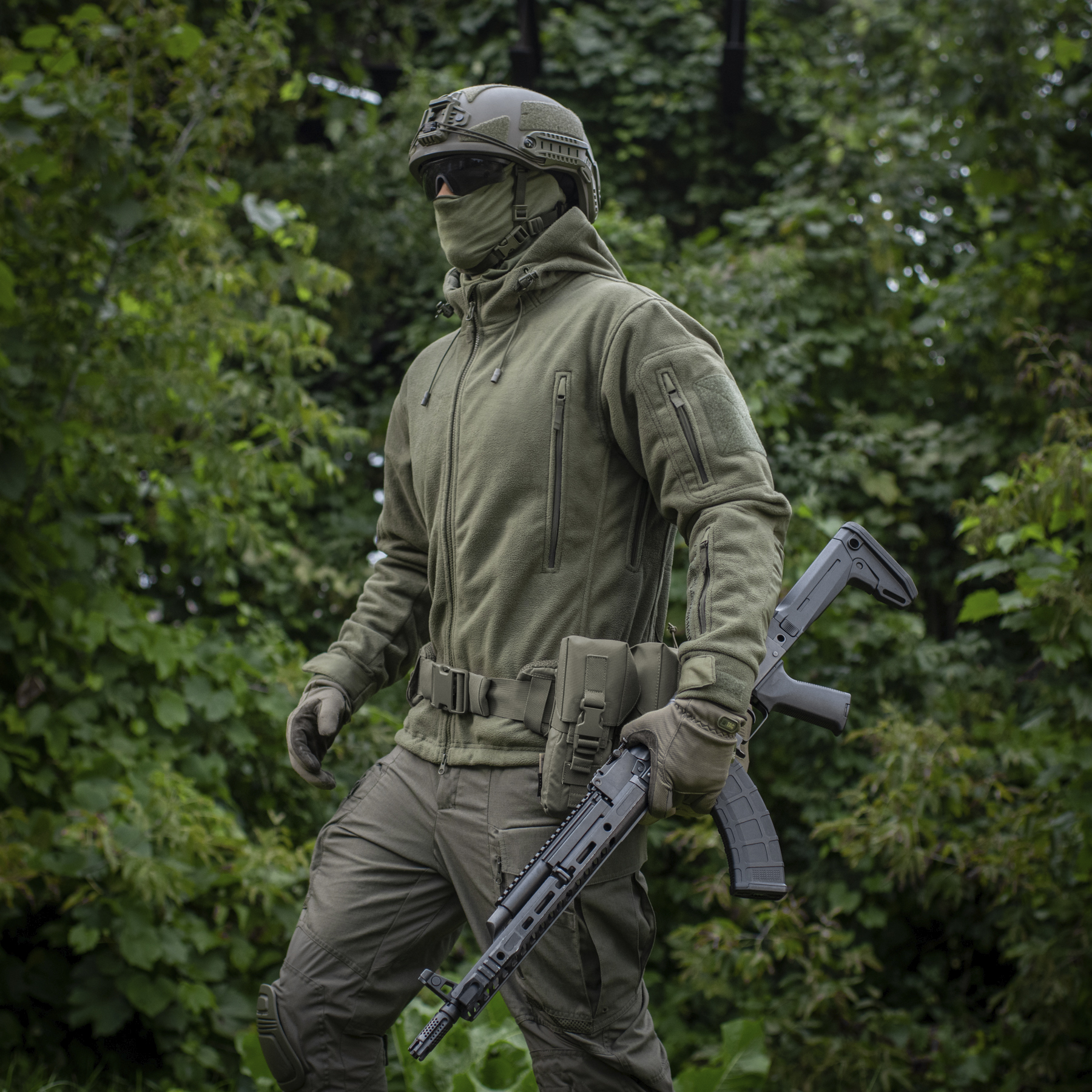 M-Tac куртка флисовая Windblock Division Gen.II Army Olive — 18