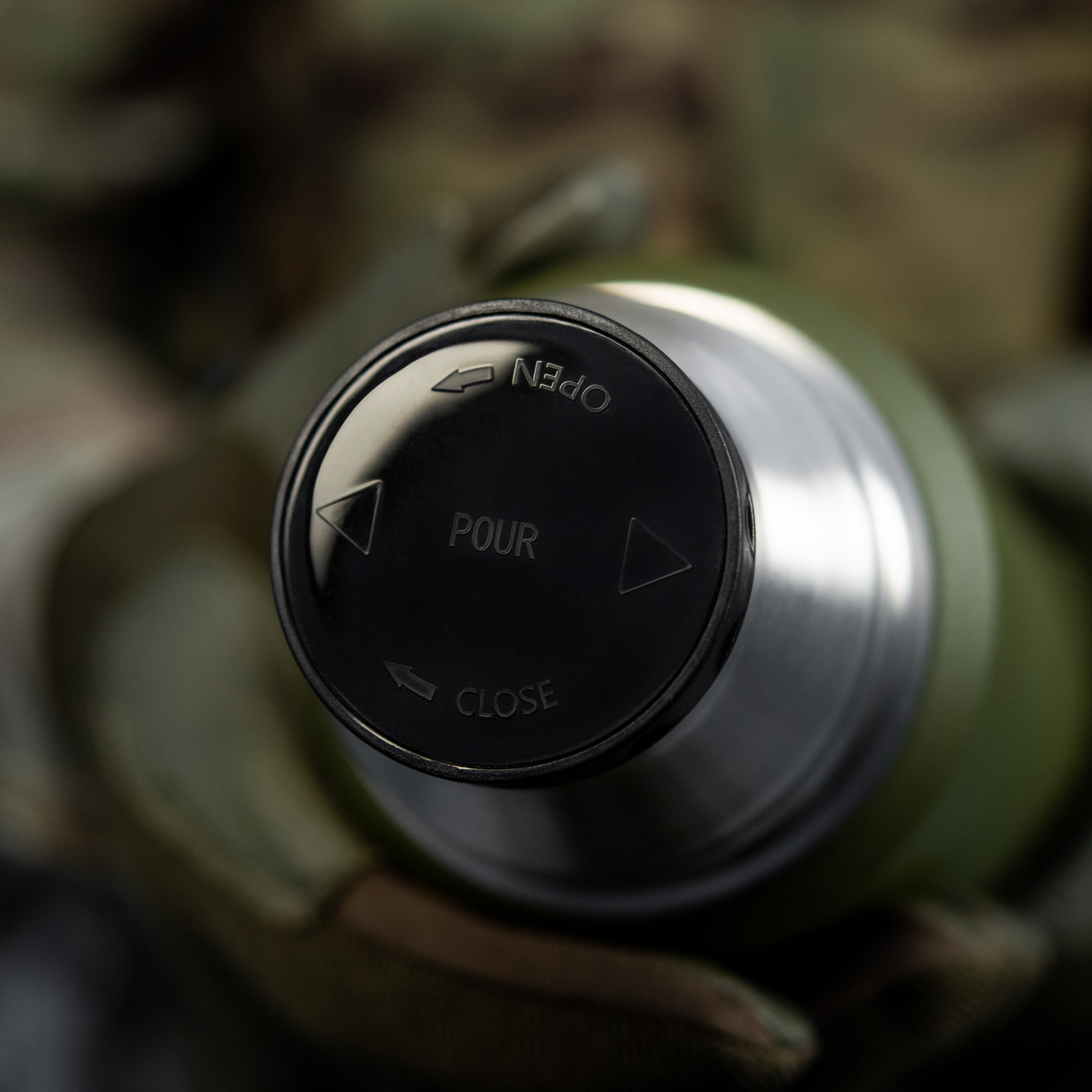 M-Tac термос 750 мл олива/нерж. — 13