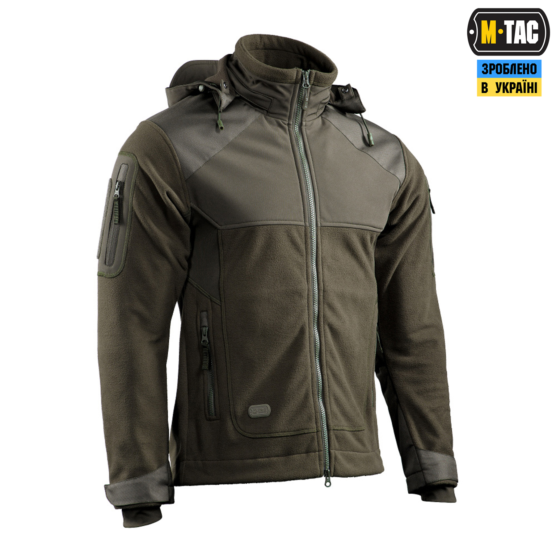 M-Tac куртка Norman Windblock Fleece Olive — 4