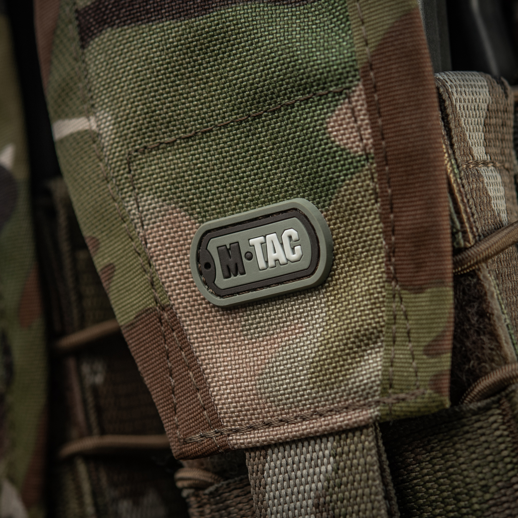 M-Tac подсумок для АК двойной с клапаном Gen.3 Multicam — 10