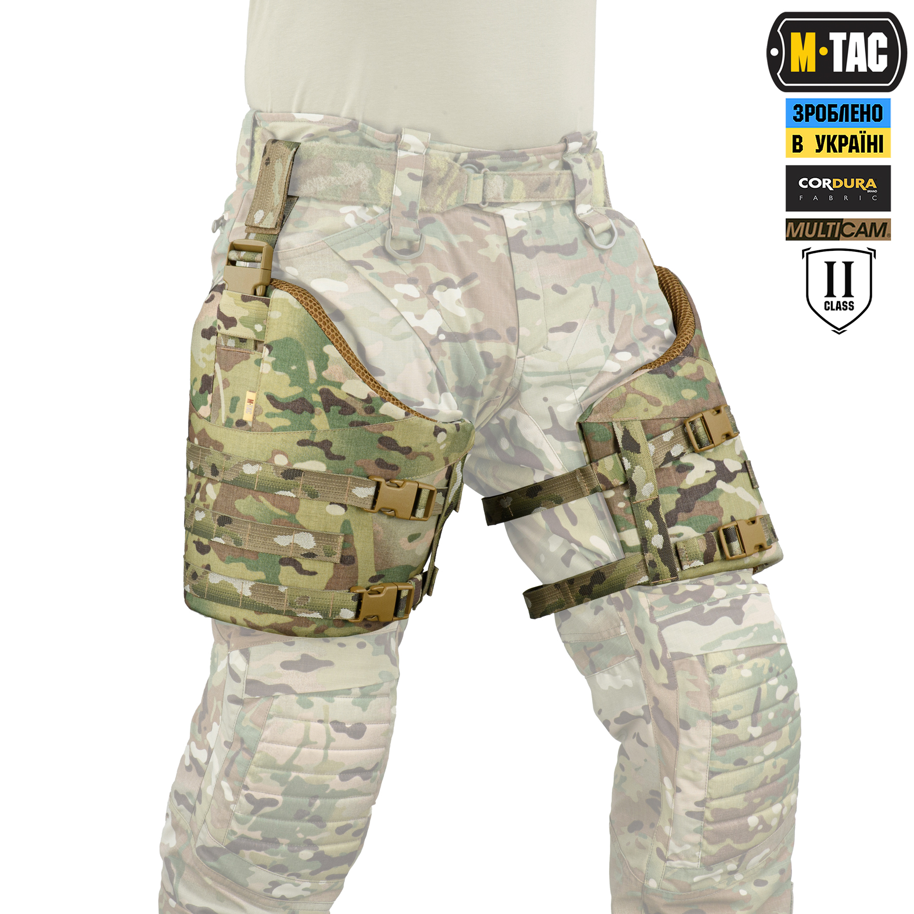 M-Tac защита бедер с баллистическим пакетом 2 класс (FMS) Multicam — 4