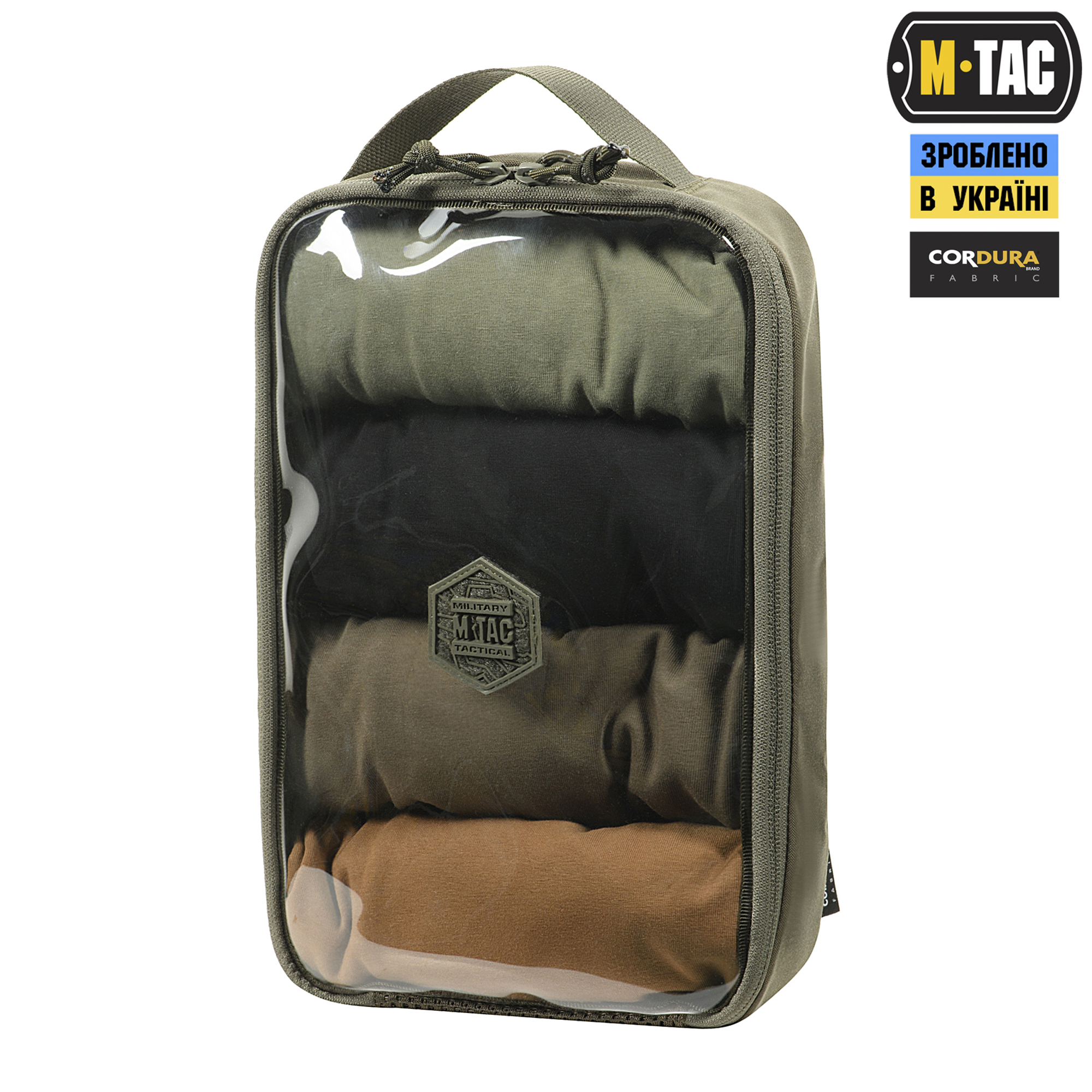 M-Tac органайзер утилитарный прозрачный Elite Large Gen.II Ranger Green — 5