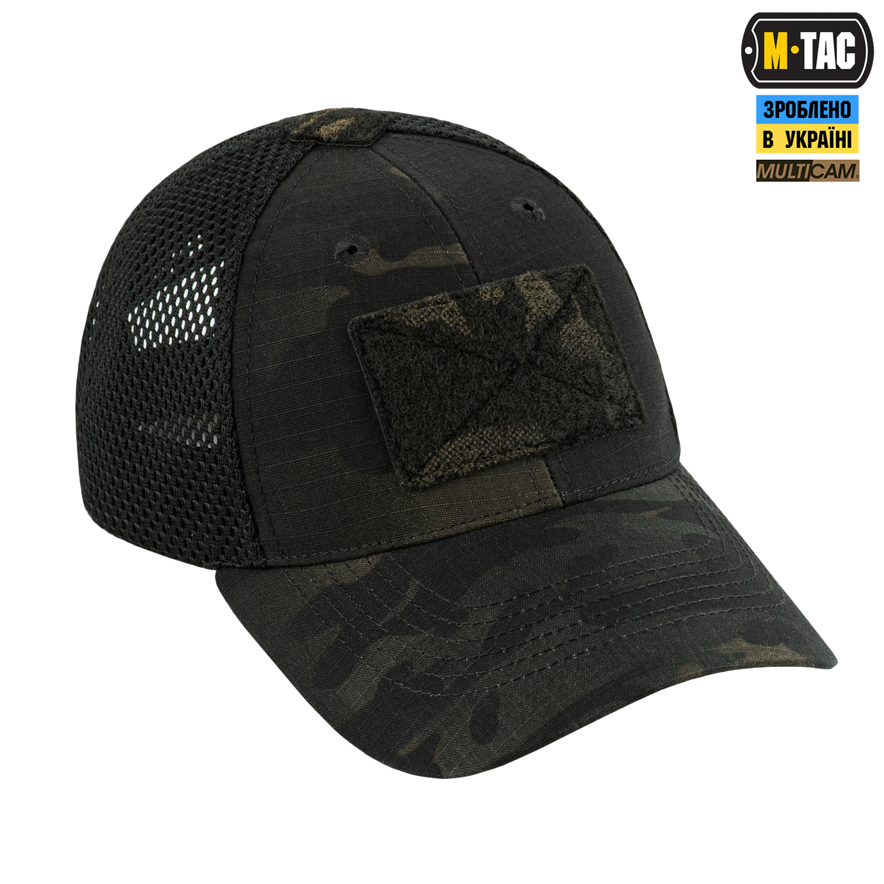 M-Tac бейсболка Elite тактическая с сеткой NYCO Extreme Multicam Black — 6