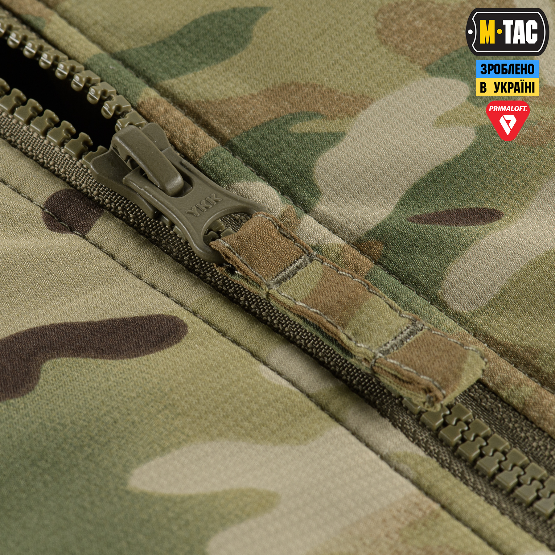 M-Tac куртка зимняя Alpha Combat Pro Primaloft MC — 8