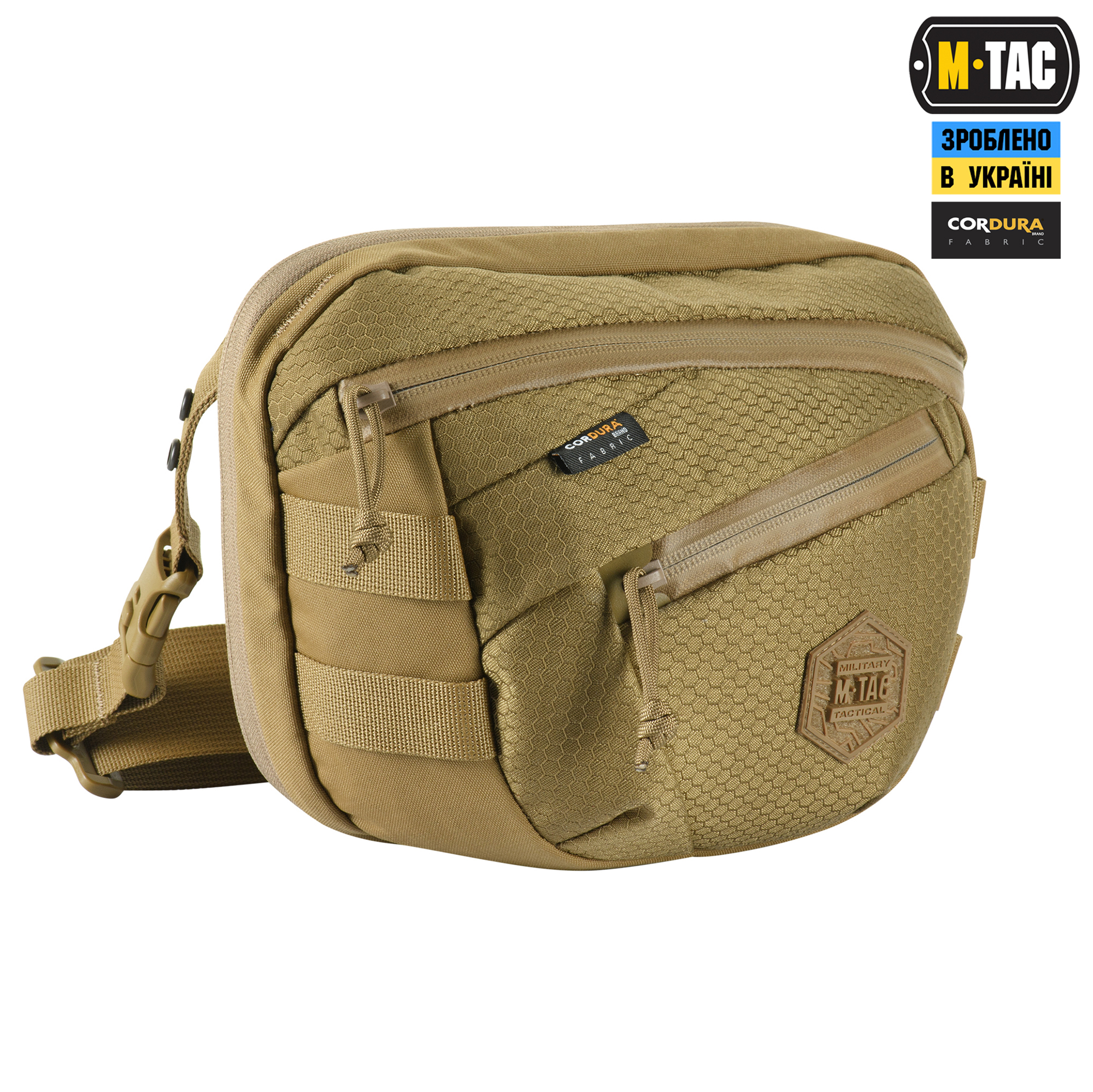 M-Tac сумка Sphaera Hex Hardsling Bag Gen.II Elite Coyote — 3