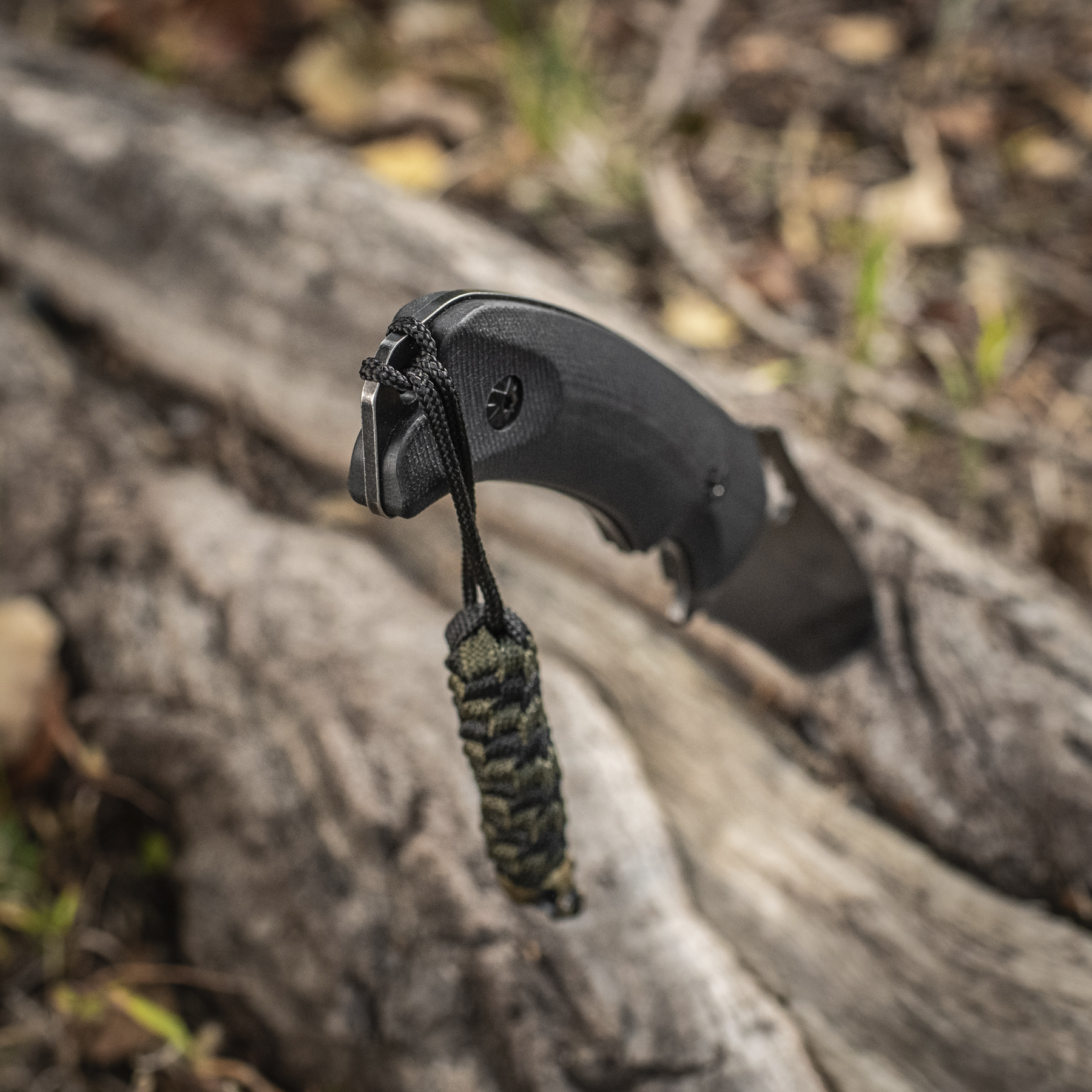 M-Tac темляк Helix Skull Black/Olive — 9