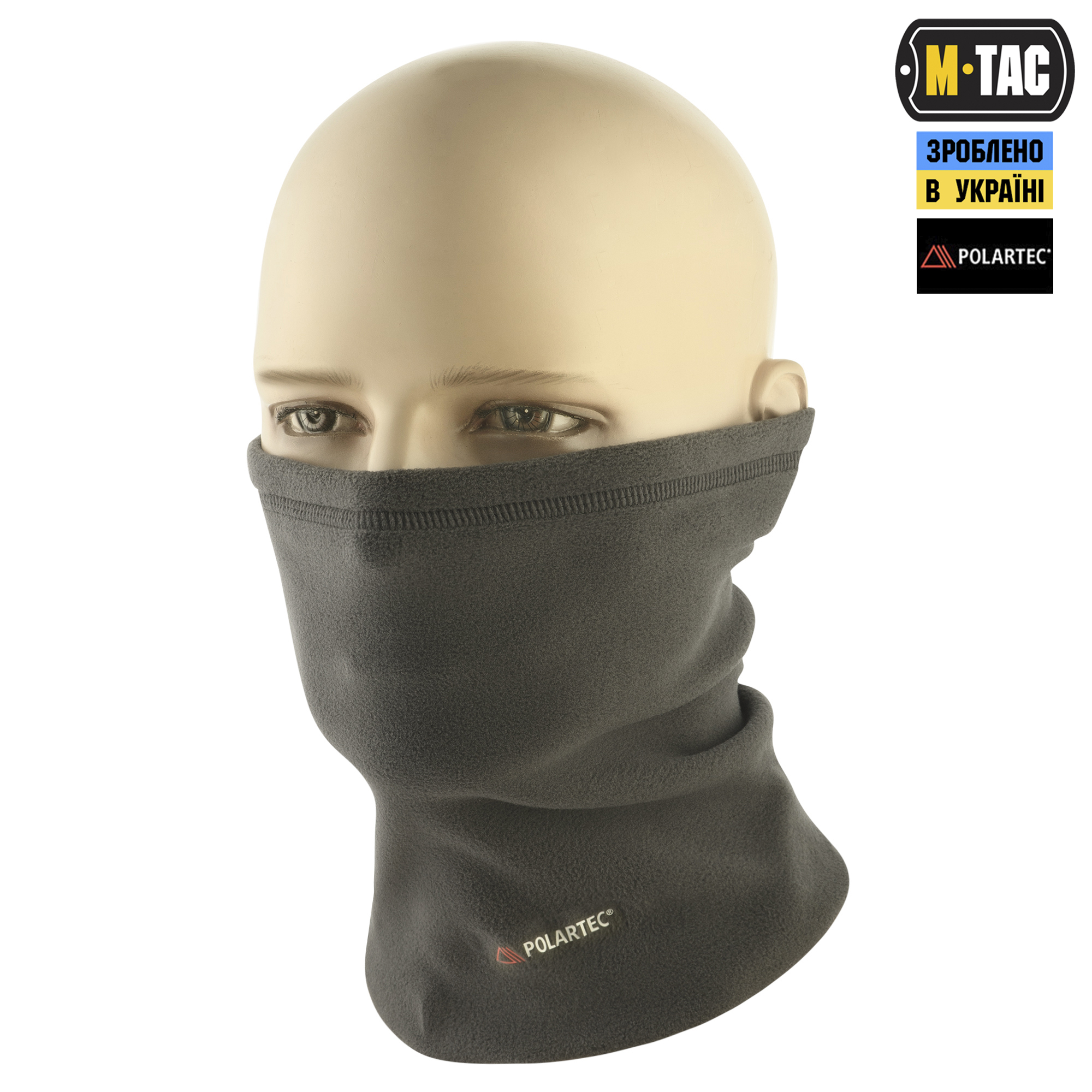 M-Tac шарф-труба Polartec Dark Grey — 2