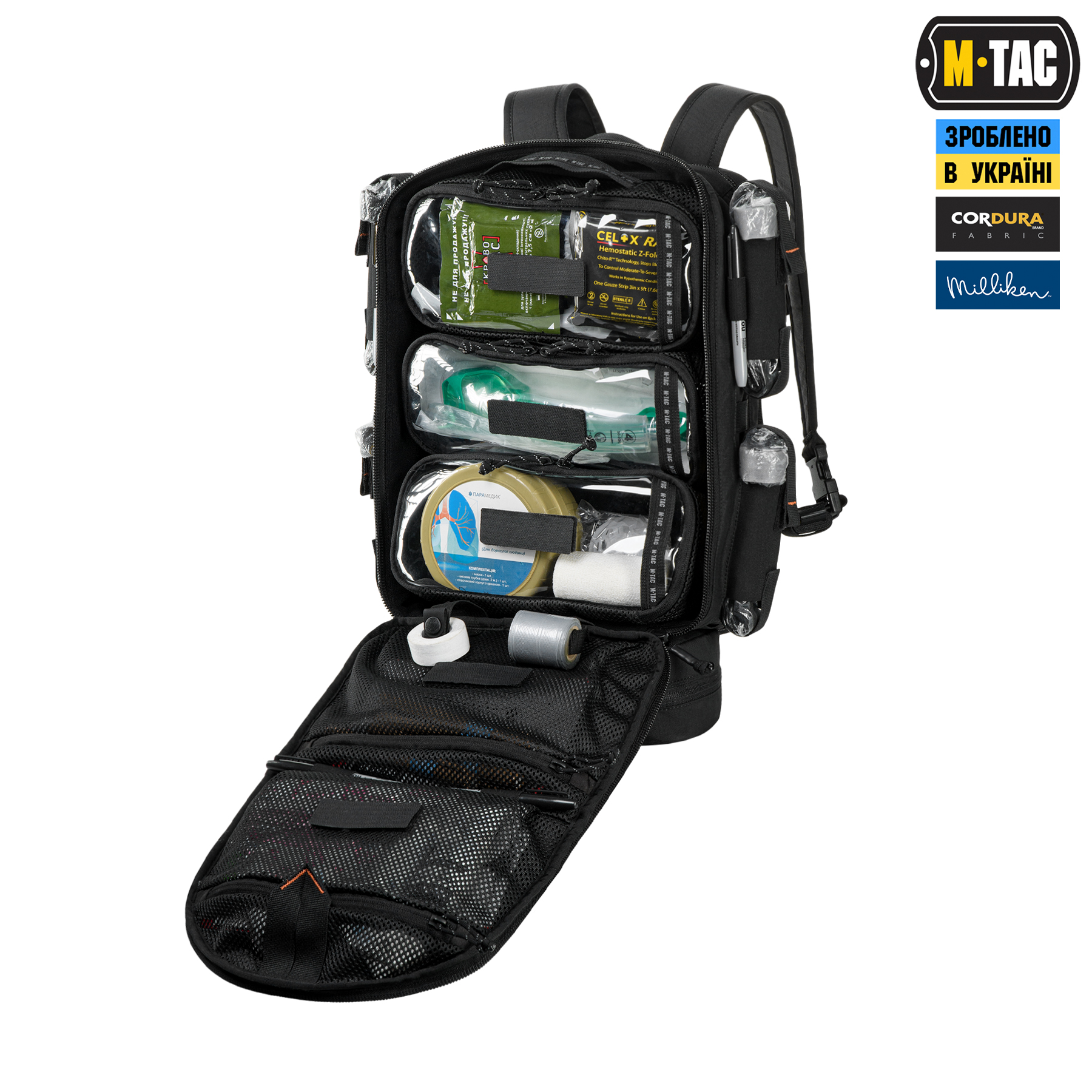 M-Tac рюкзак боевого медика Elite Black — 13