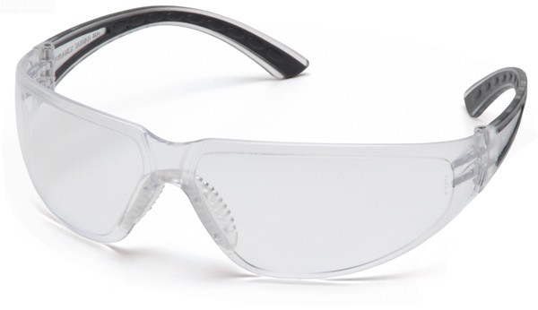 окуляри захисні Pyramex Cortez (black temples, clear lens)