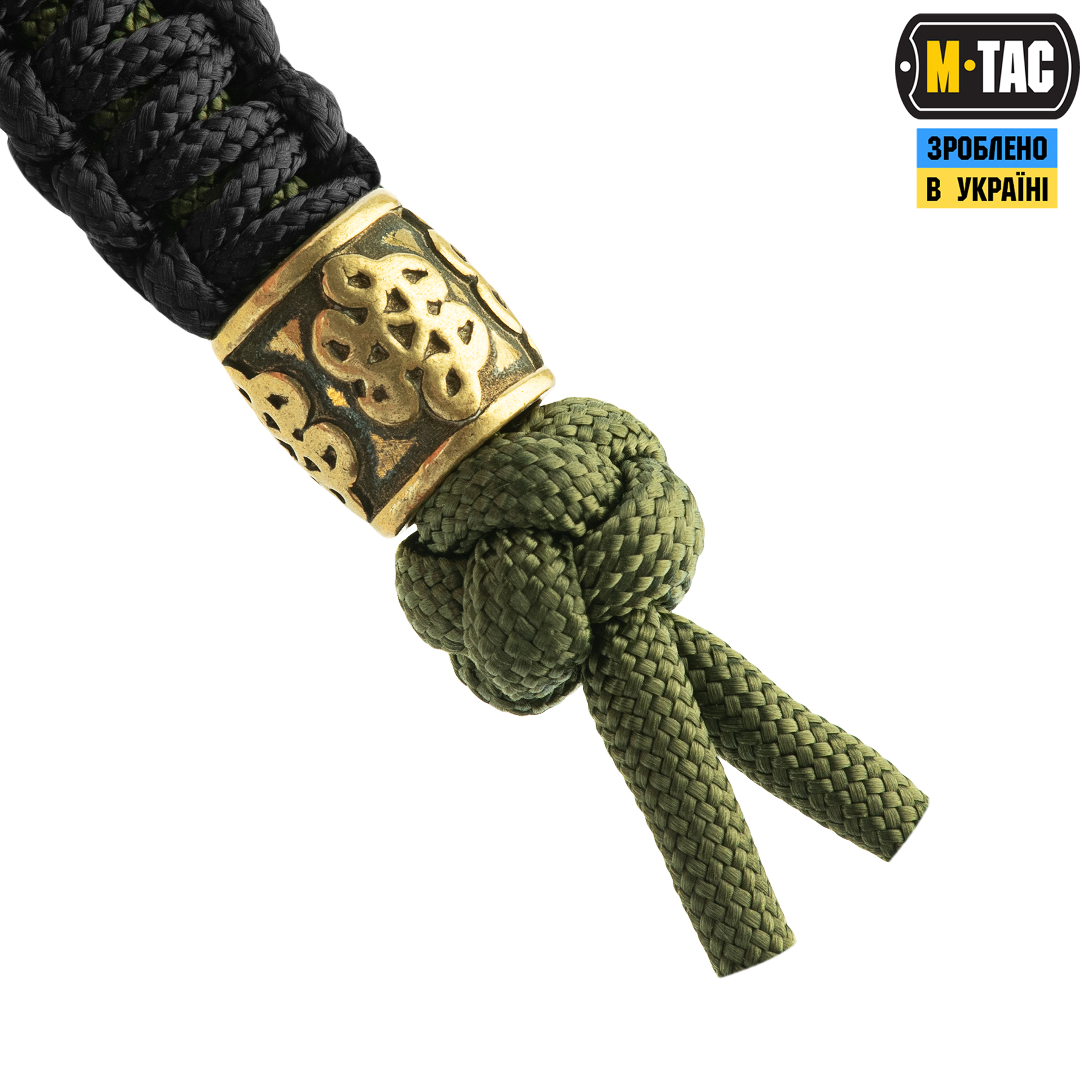 M-Tac темляк Scandinavian Small китайський узел Olive — 4