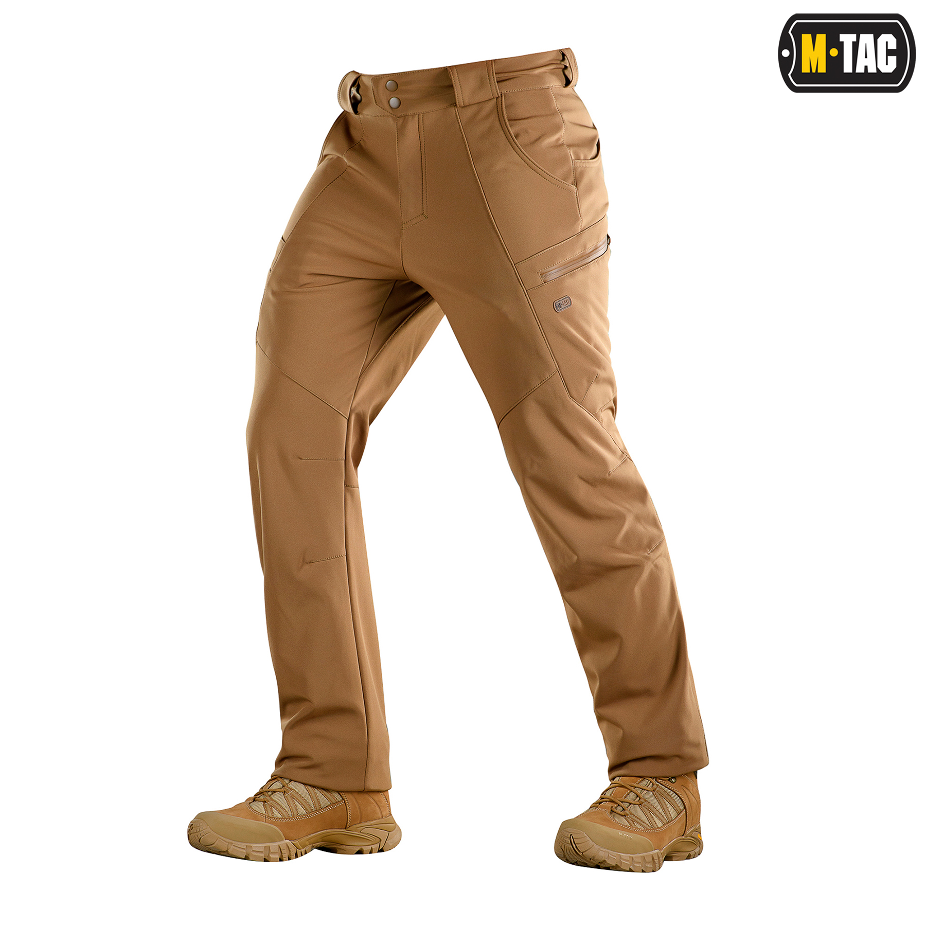 M-Tac брюки Soft Shell Winter Coyote — 2