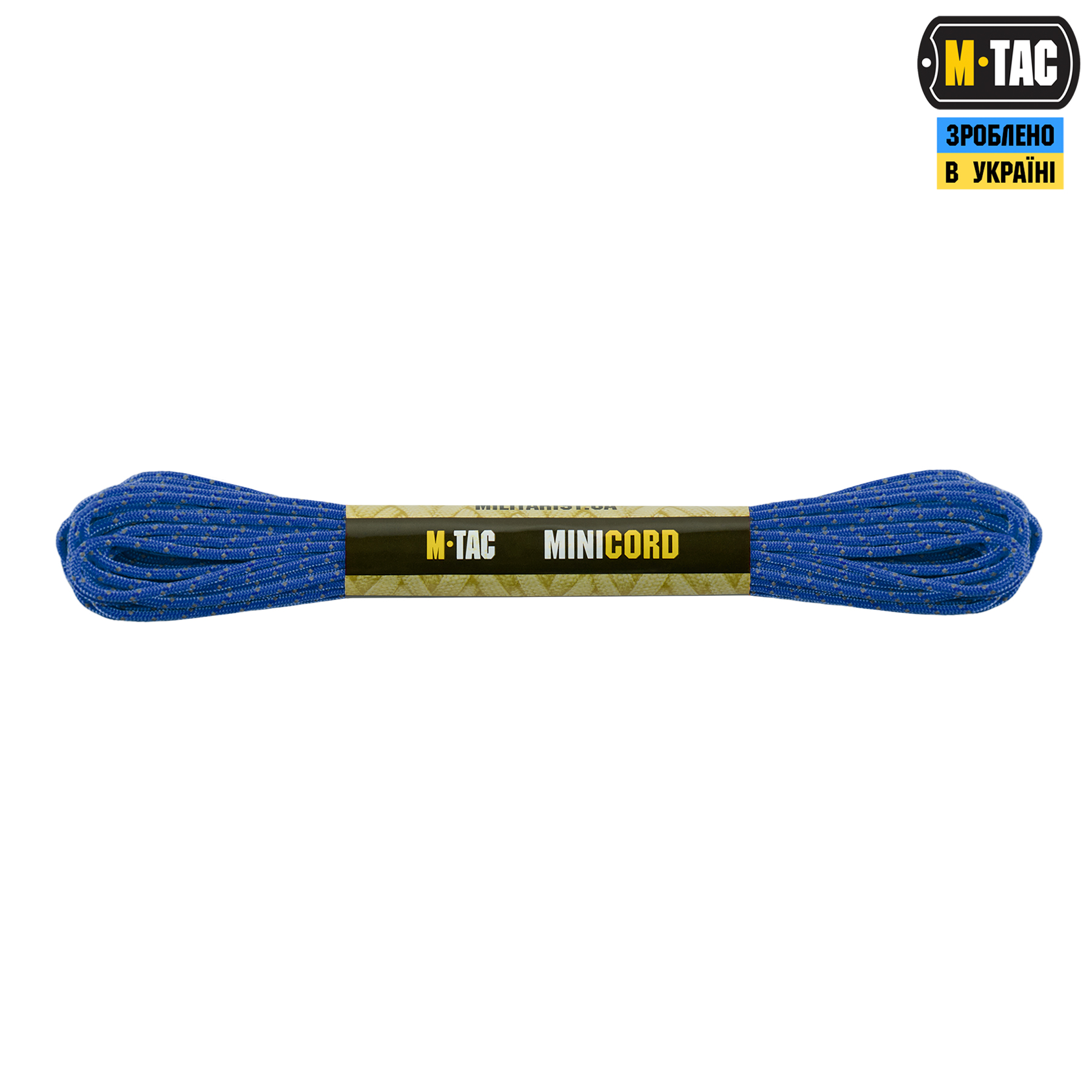 M-Tac паракорд Minicord 15m Reflective Blue — 2
