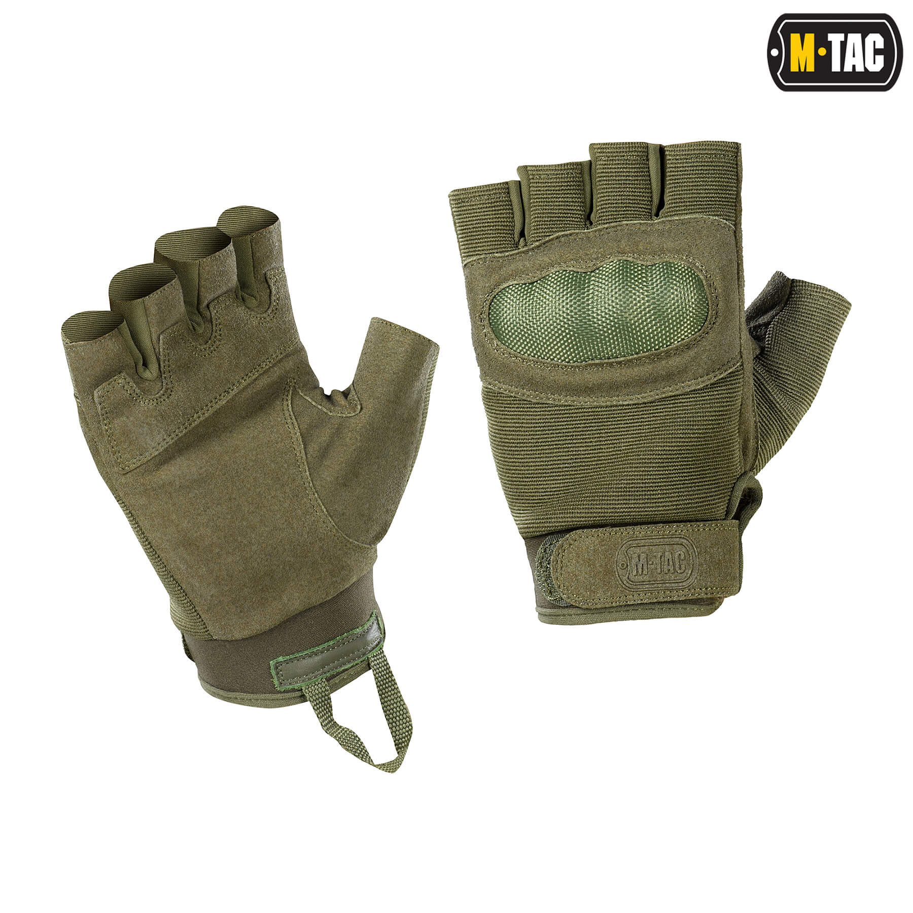 M-Tac перчатки беспалые Assault Mk.3 Olive — 2