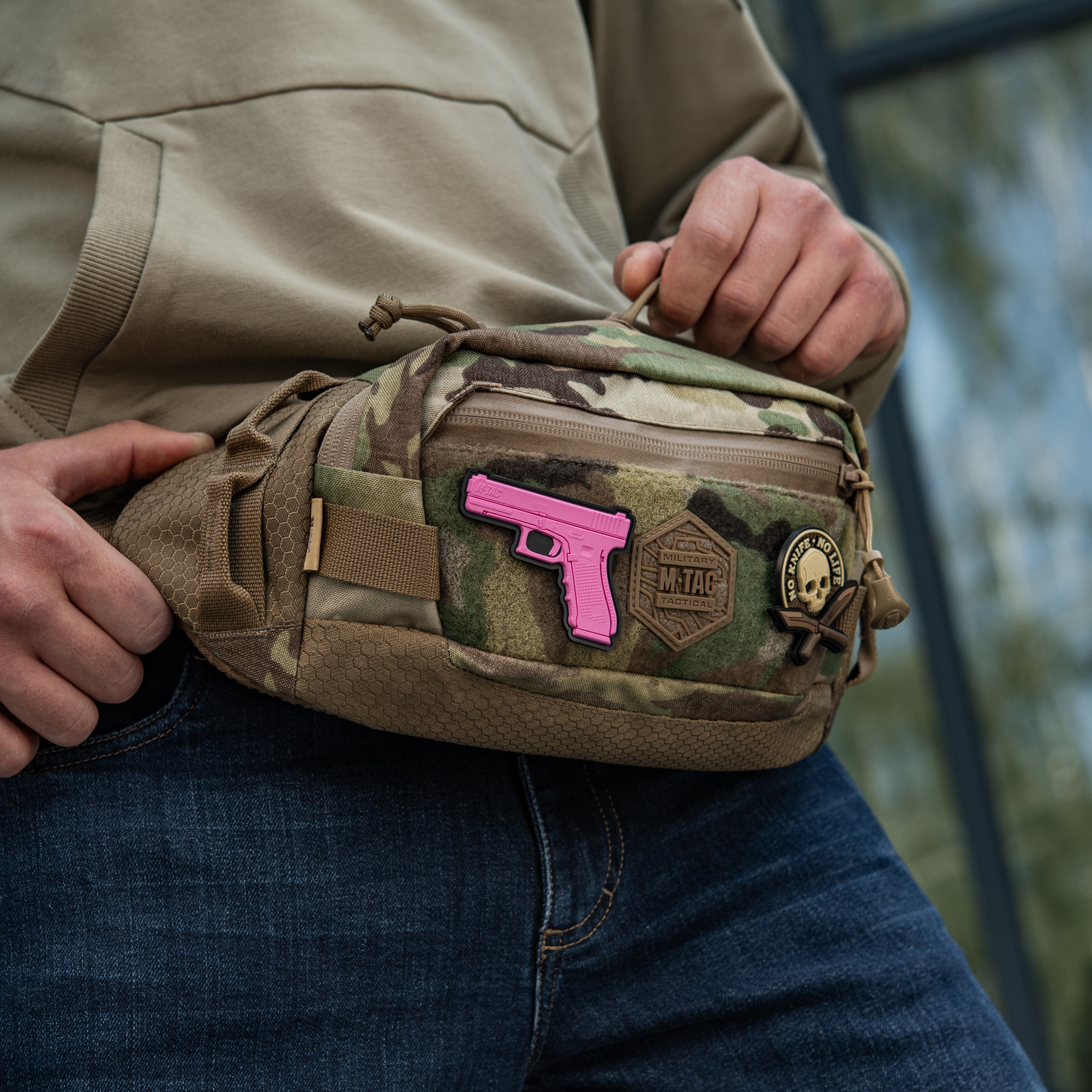 M-Tac нашивка Glock Pink — 16