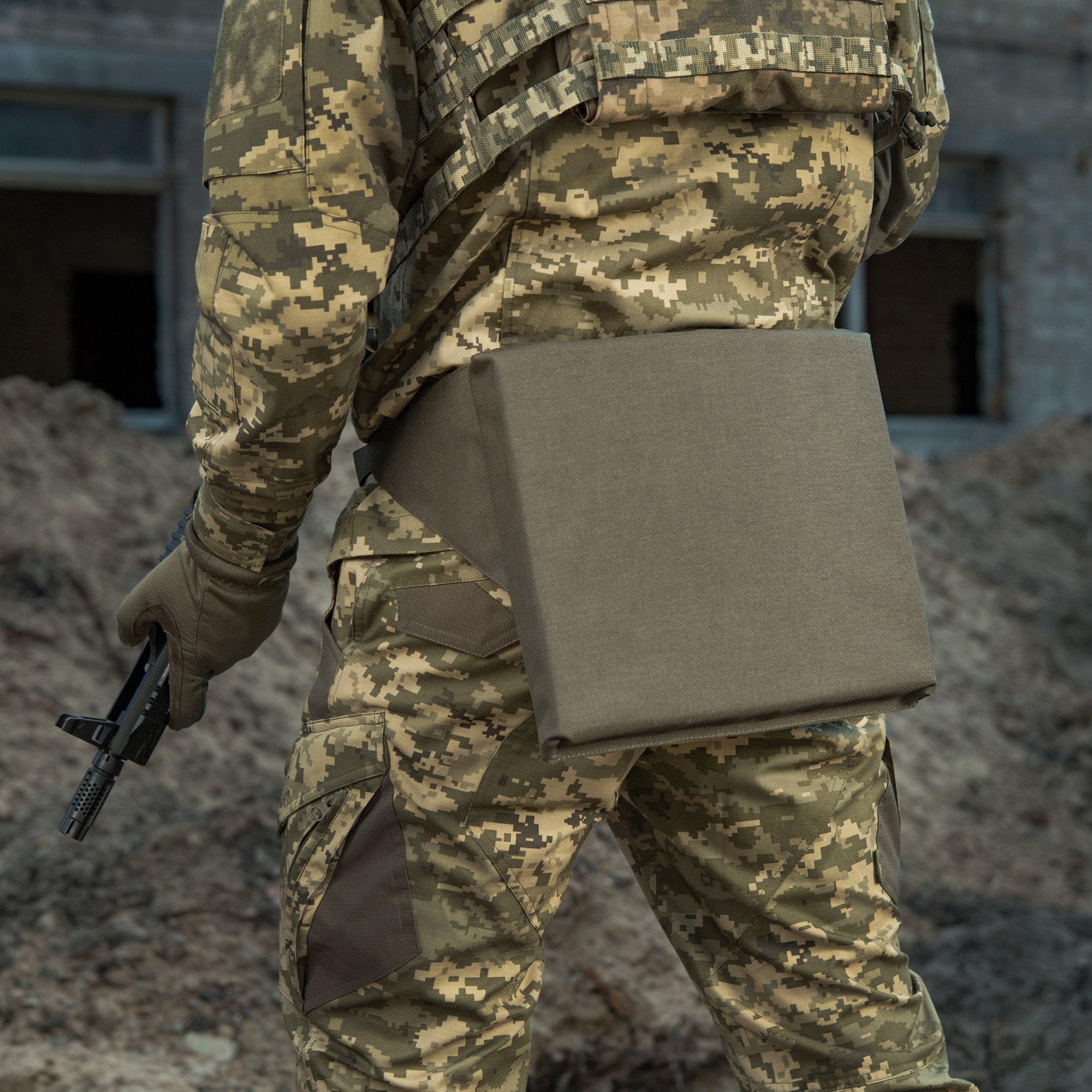 M-Tac коврик для сидения с ремнем Ranger Green — 7