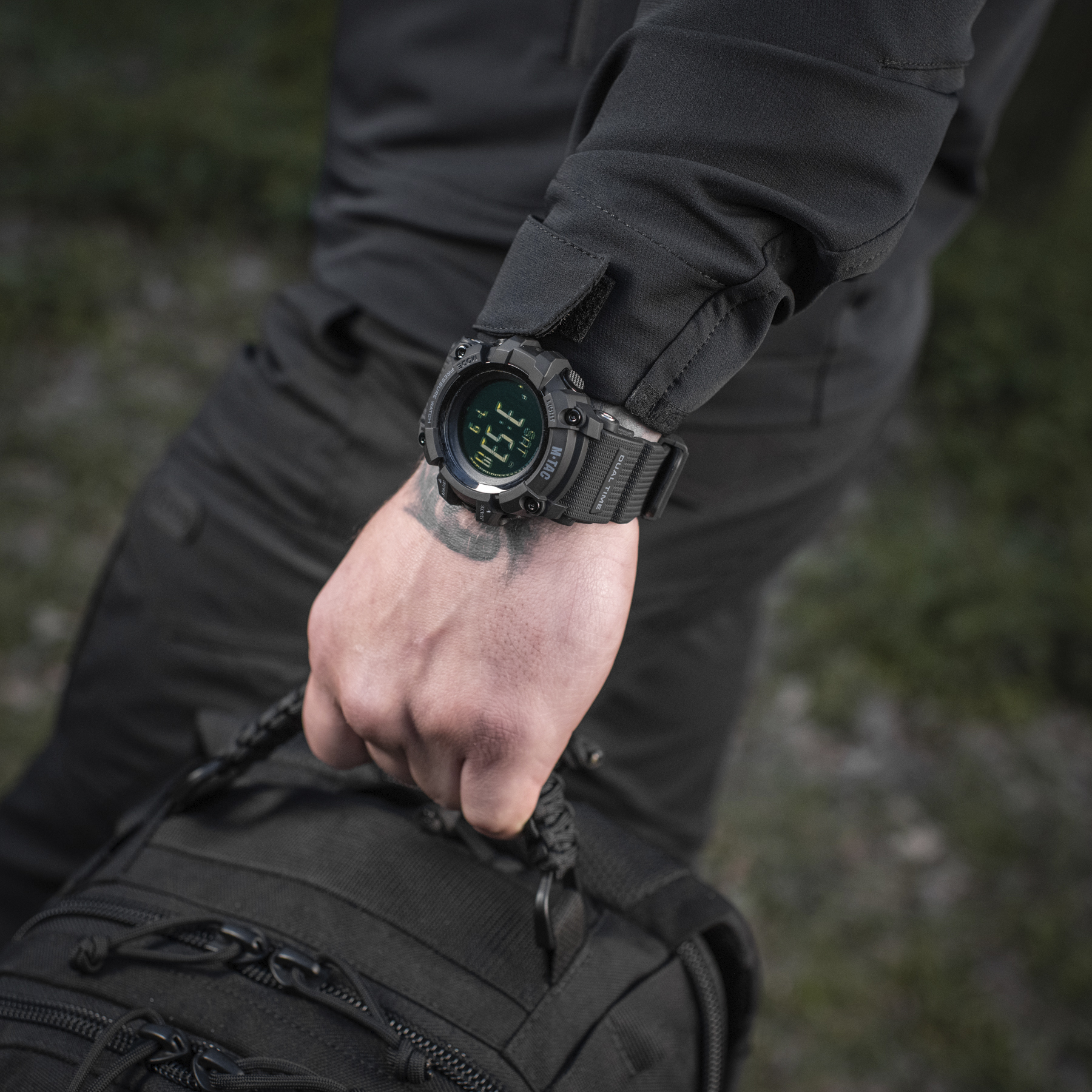 M-Tac часы тактические Adventure Black — 11