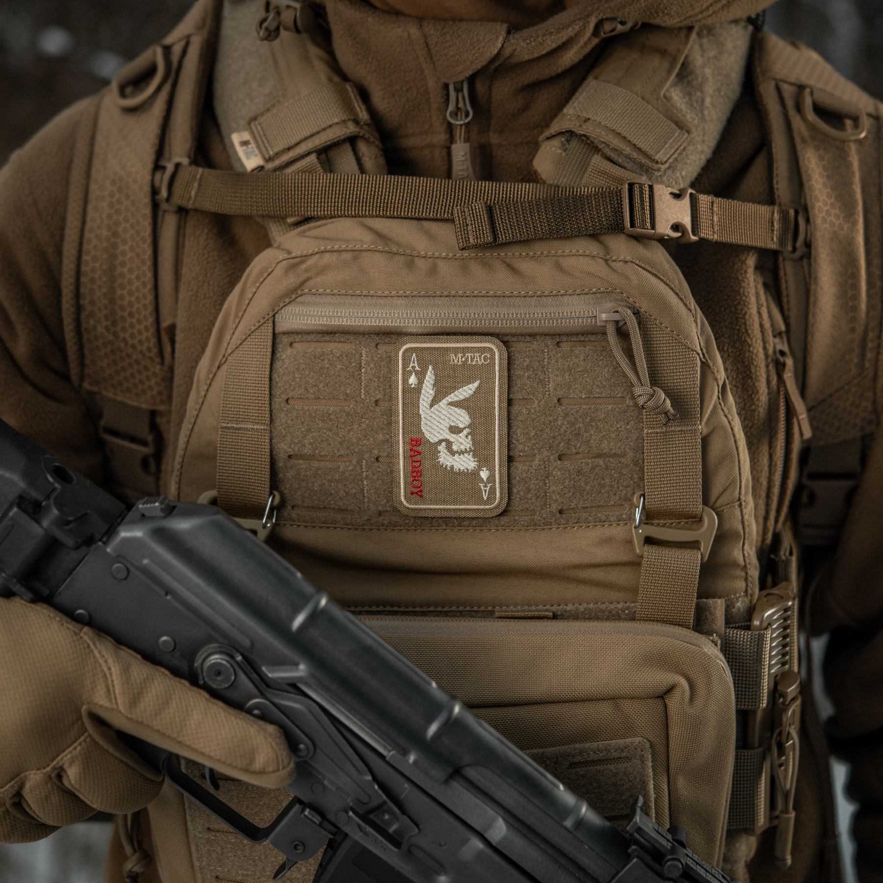 M-Tac нашивка Bad Boy (вишивка) Coyote — 4