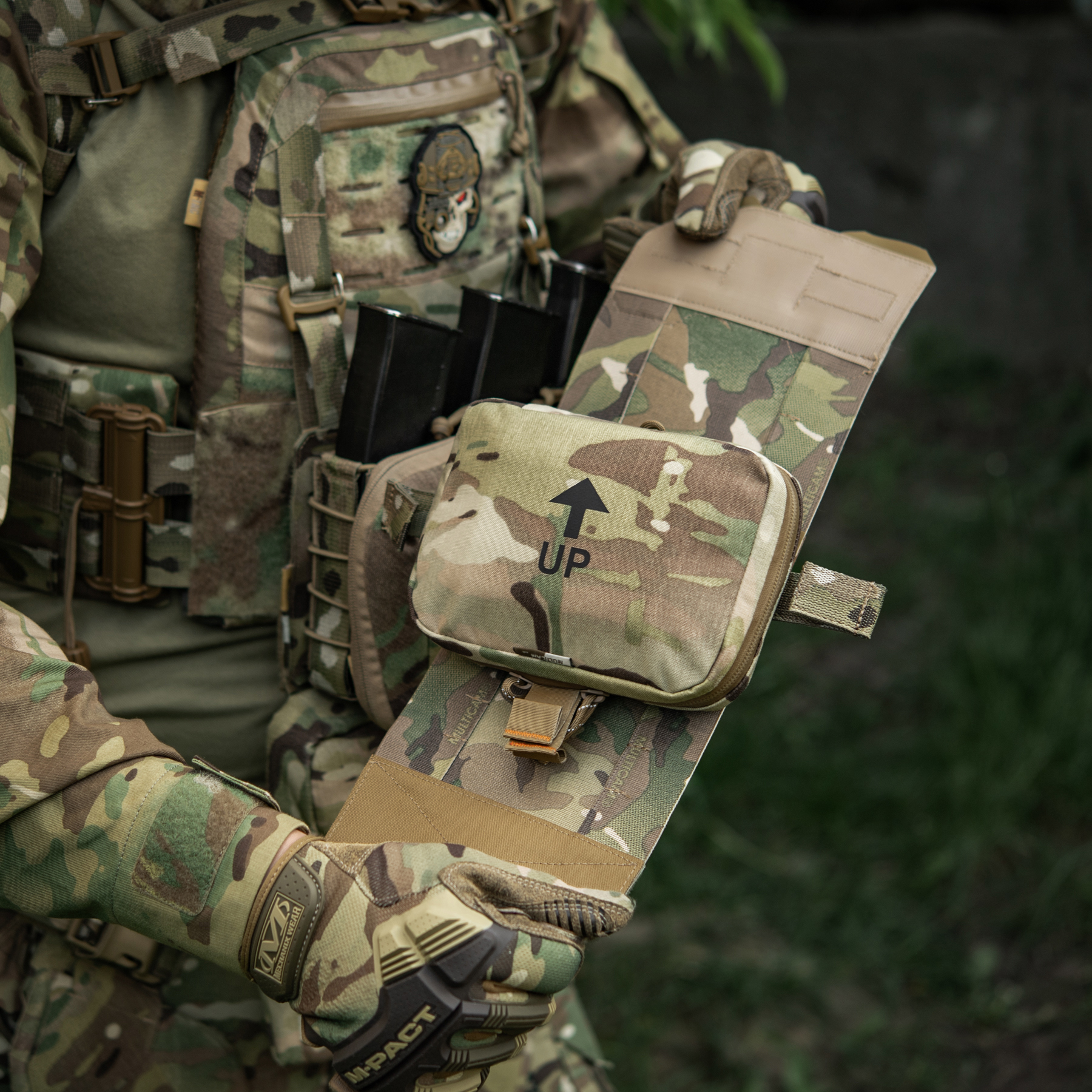 M-Tac подсумок медицинский горизонтальный Large Elite Multicam — 22