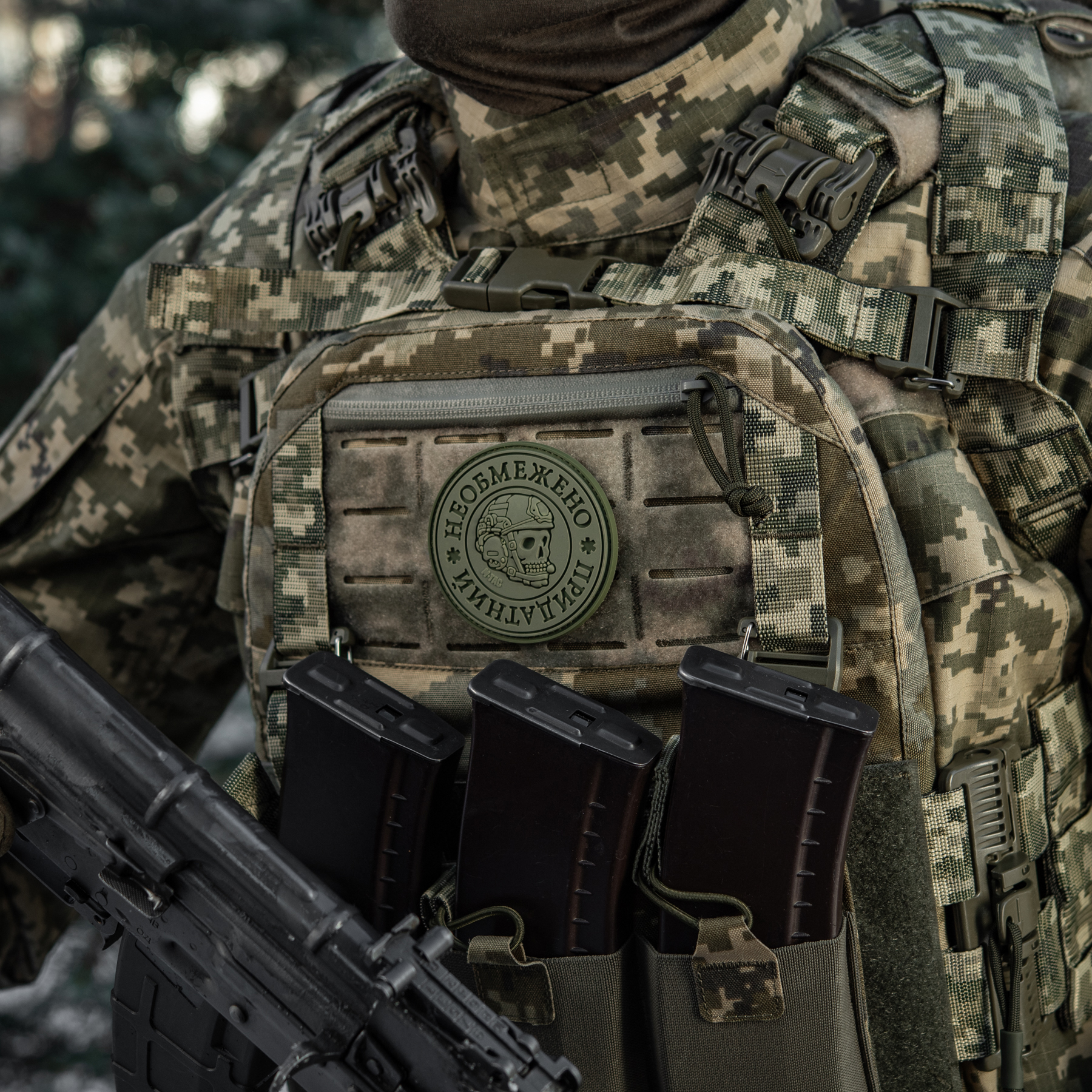 M-Tac нашивка Необмежено придатний PVC Olive — 4