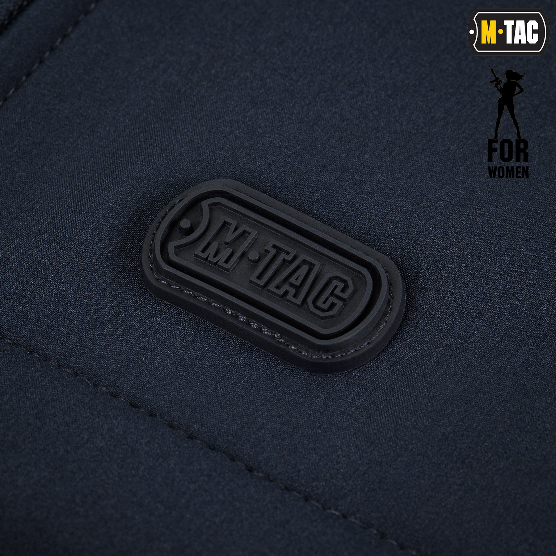 M-Tac куртка Soft Shell Lady Dark Navy Blue — 7