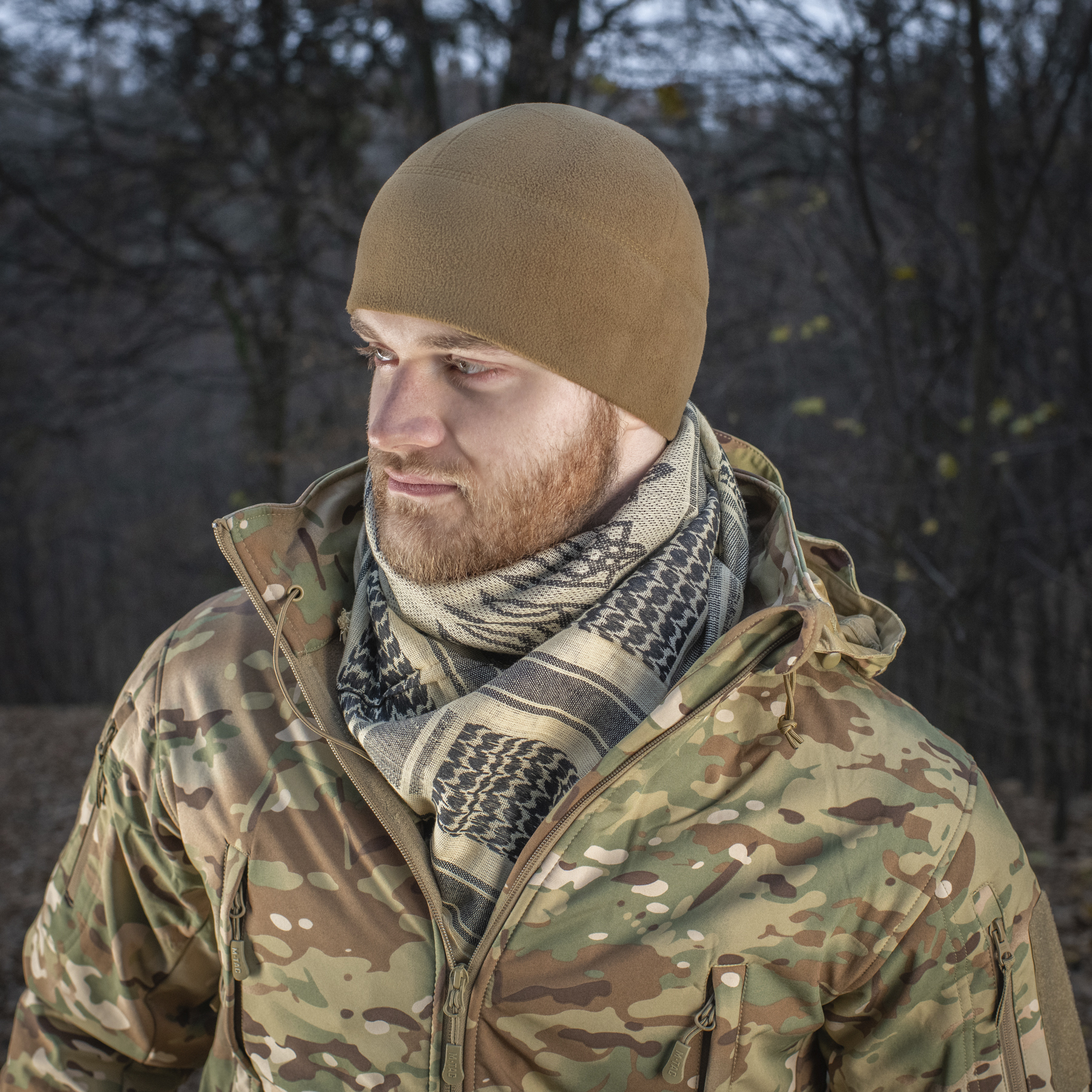 M-Tac шарф шемаг с Тризубом Coyote/Black — 11