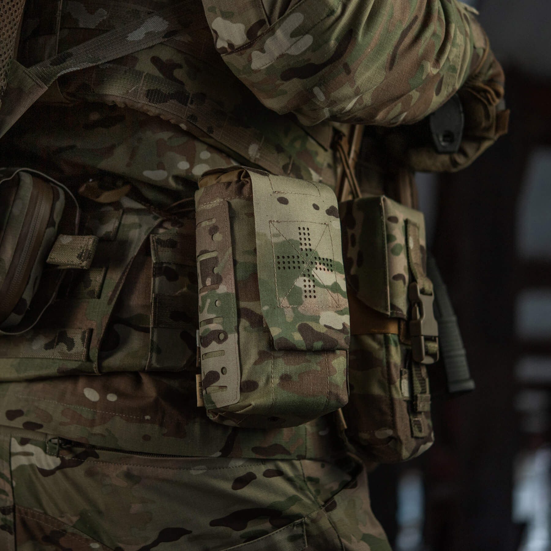 M-Tac подсумок медицинский вертикальный Small Gen.II Elite Multicam — 30