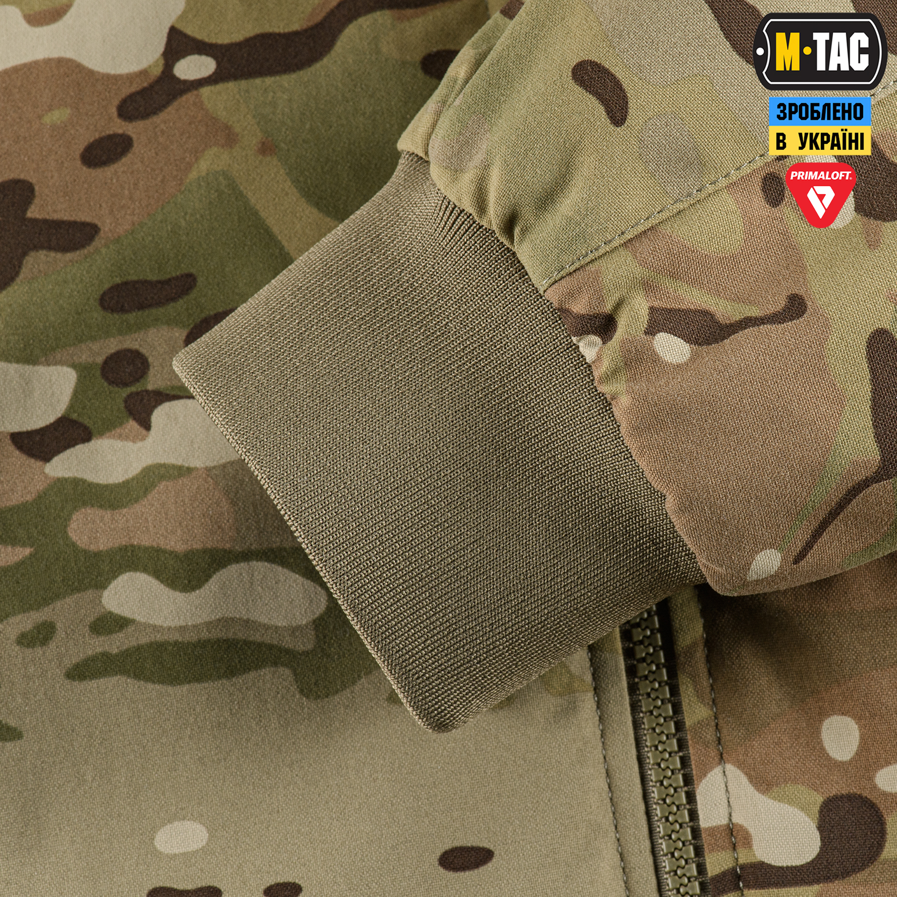 M-Tac куртка MA-1 Hooded Military Primaloft MC — 11