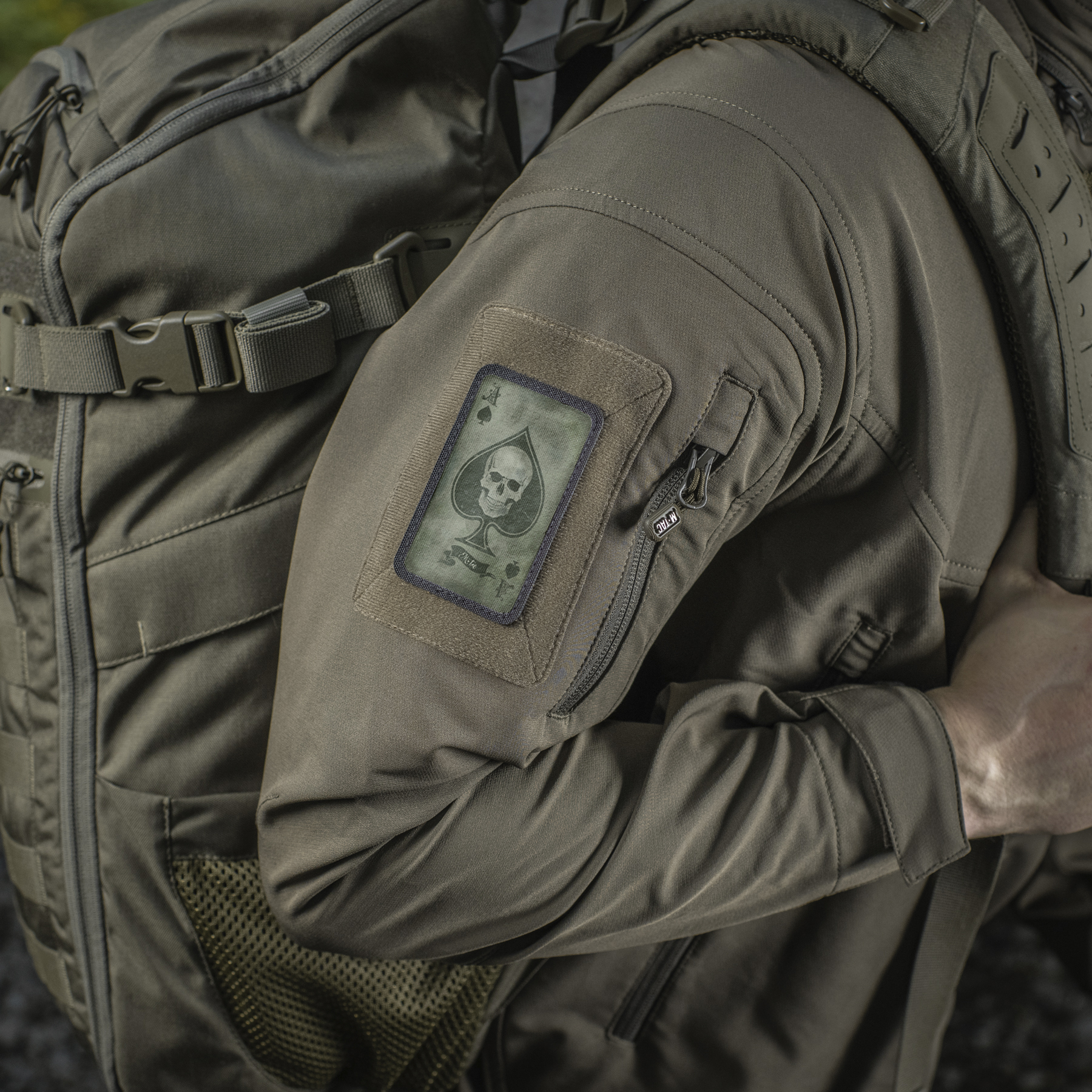 M-Tac нашивка Ace of Spades Ranger Green/Black — 5