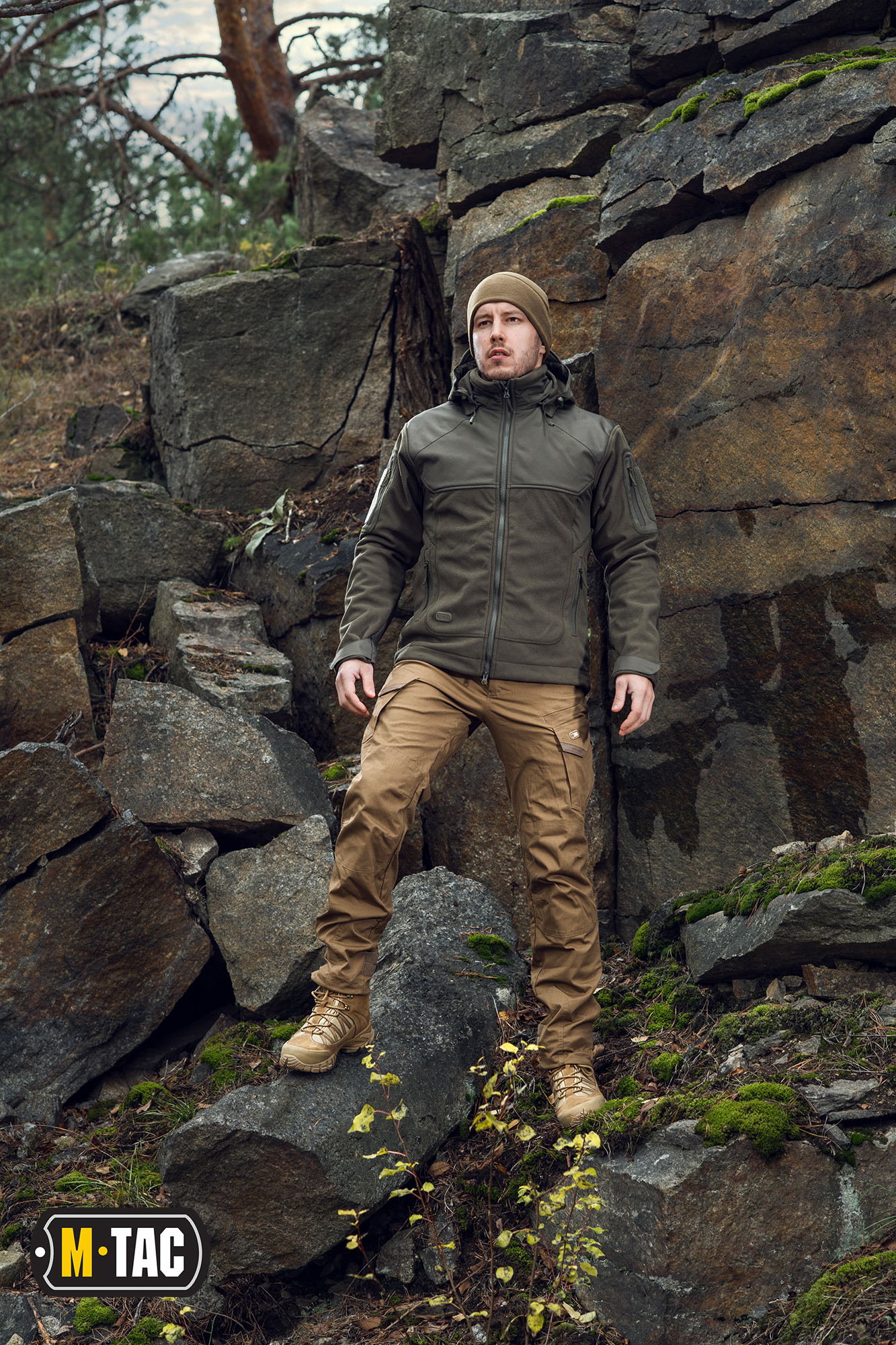 M-Tac куртка Norman Windblock Fleece Olive — 23