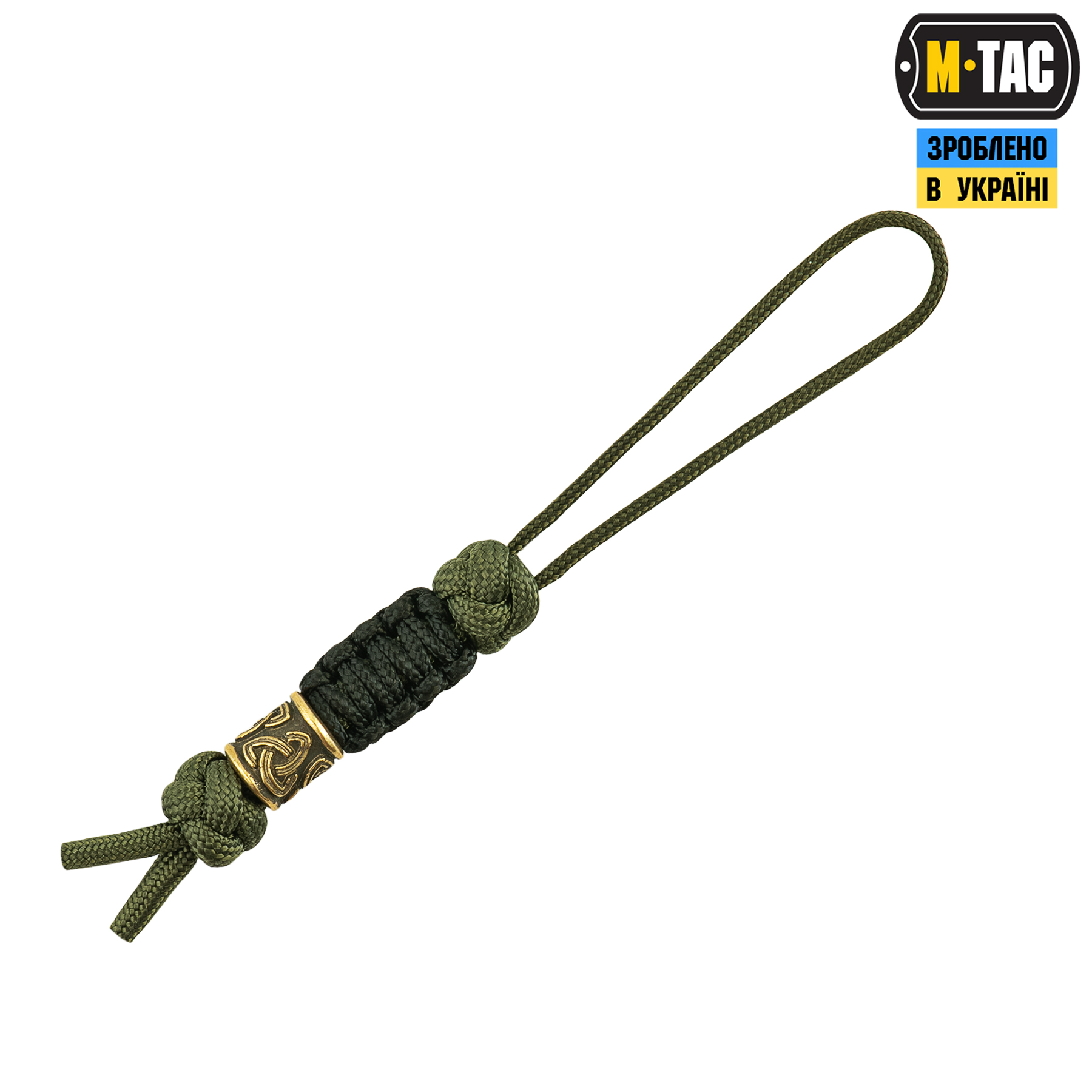 M-Tac темляк Scandinavian Small Трикветр Olive — 2