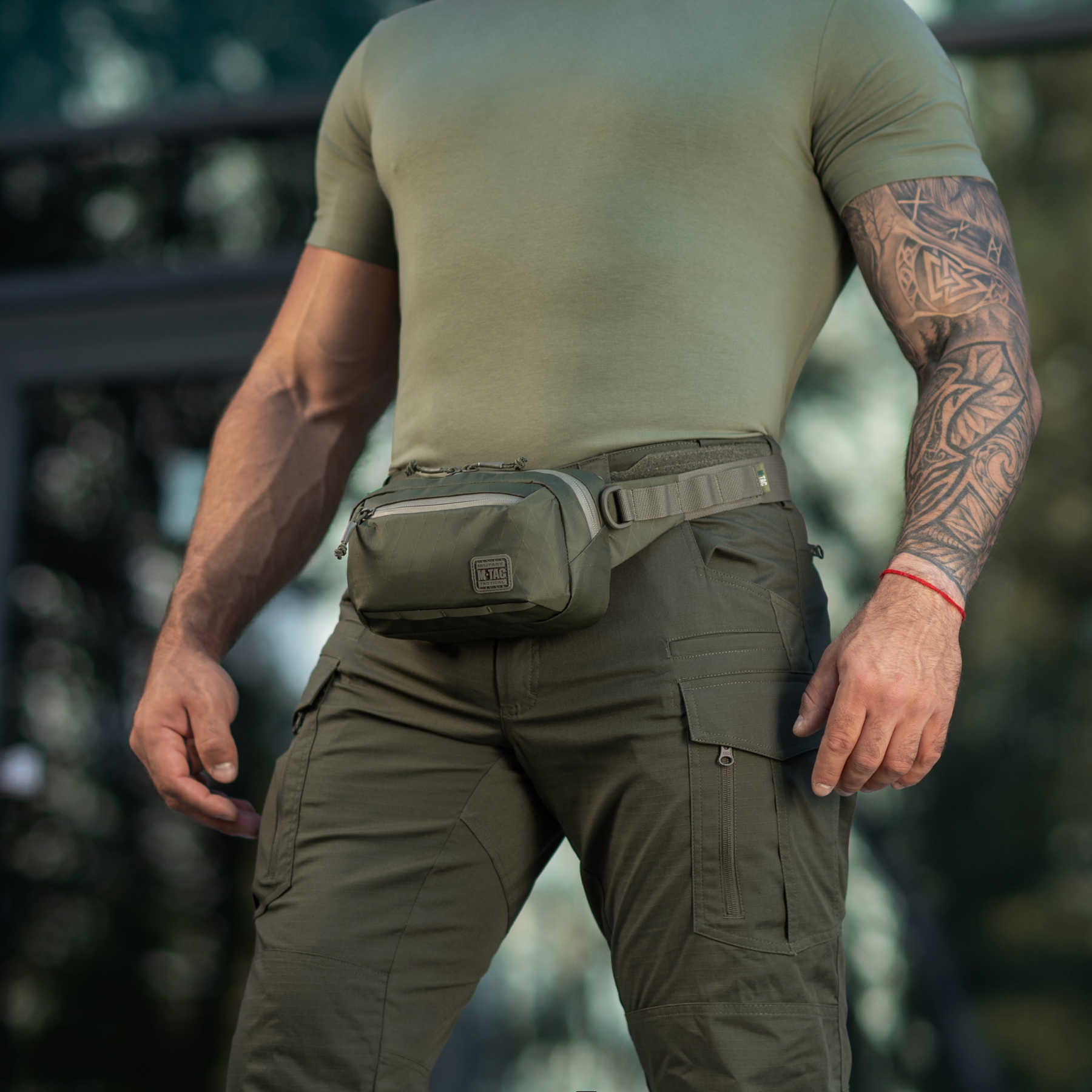 M-Tac сумка City Waist Bag X-Pac Elite Ranger Green — 17