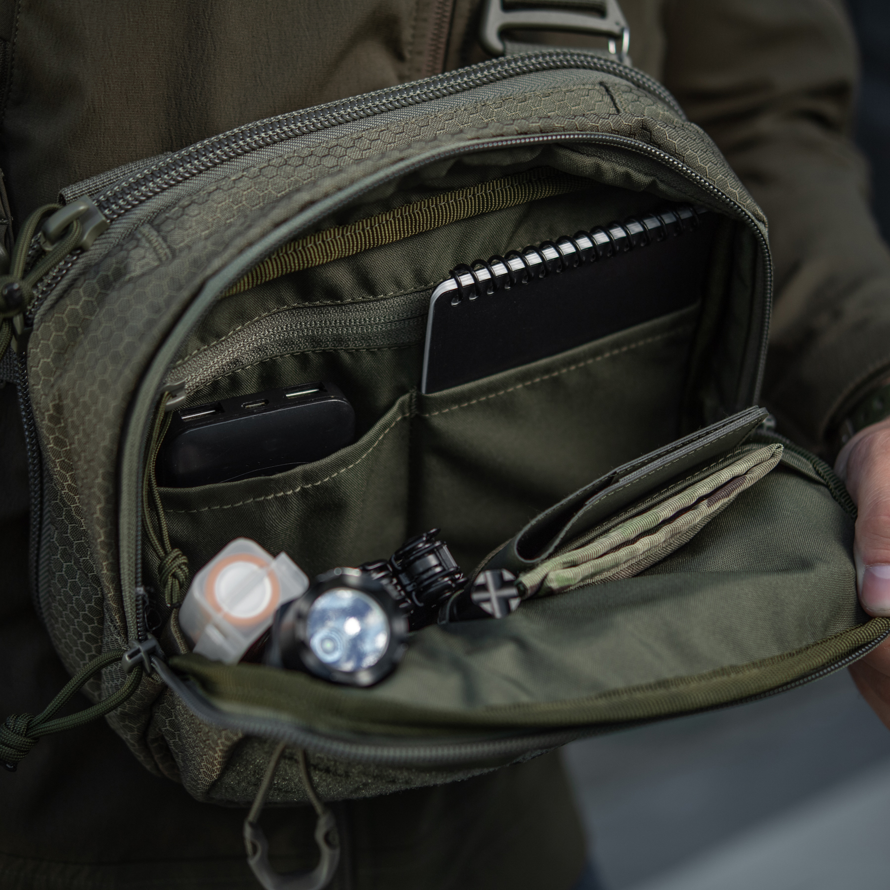 M-Tac сумка EDC Bag Elite HEX Ranger Green — 33
