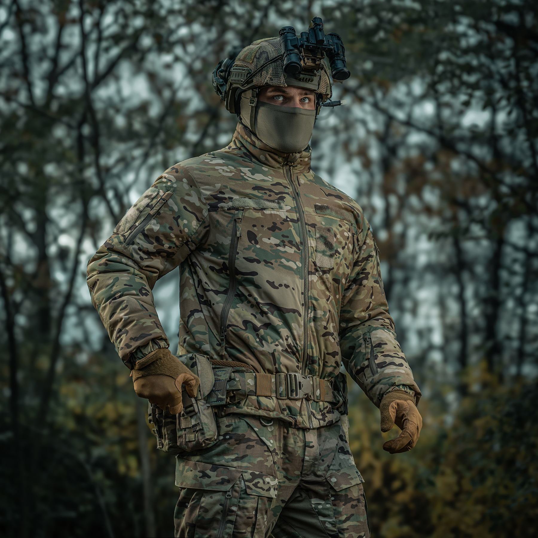 M-Tac куртка зимняя Alpha Combat Pro Primaloft MC — 42