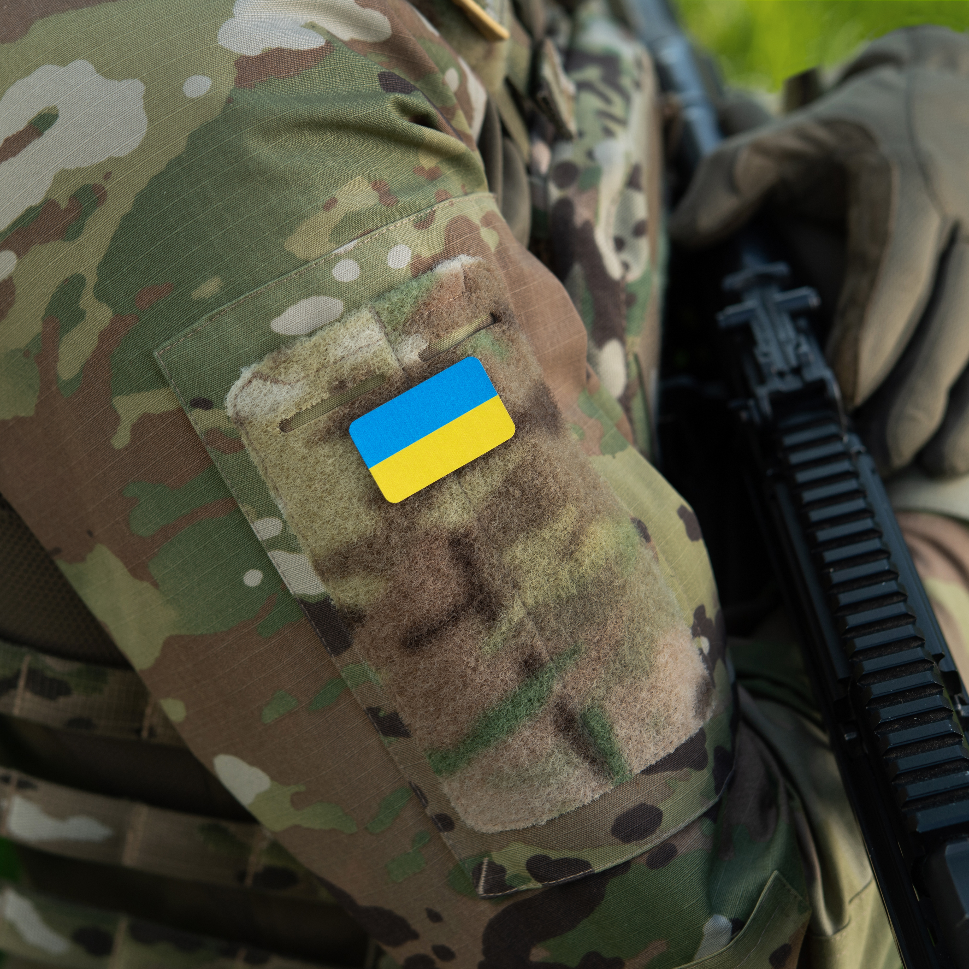 M-Tac нашивка флаг Украины (38х24 мм) Yellow/Blue — 7