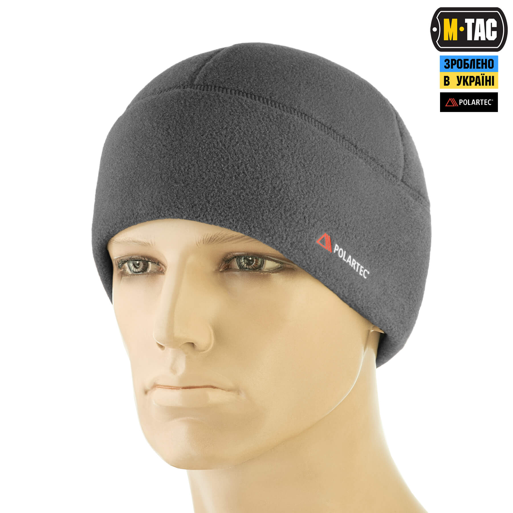 M-Tac шапка Watch Cap Polartec Cold Weather Dark Grey — 2