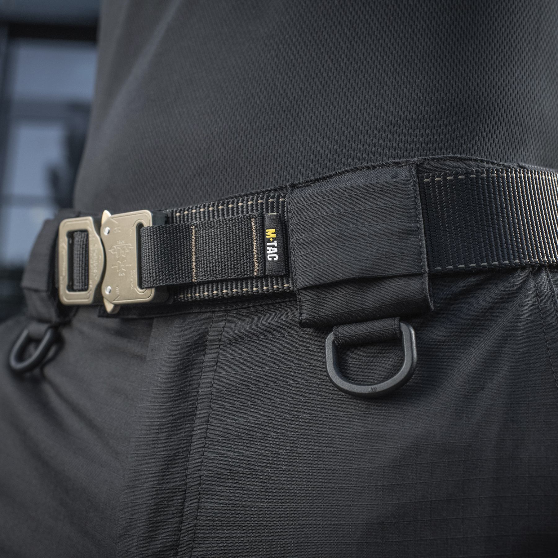 M-Tac ремень Cobra Buckle Belt Black — 5