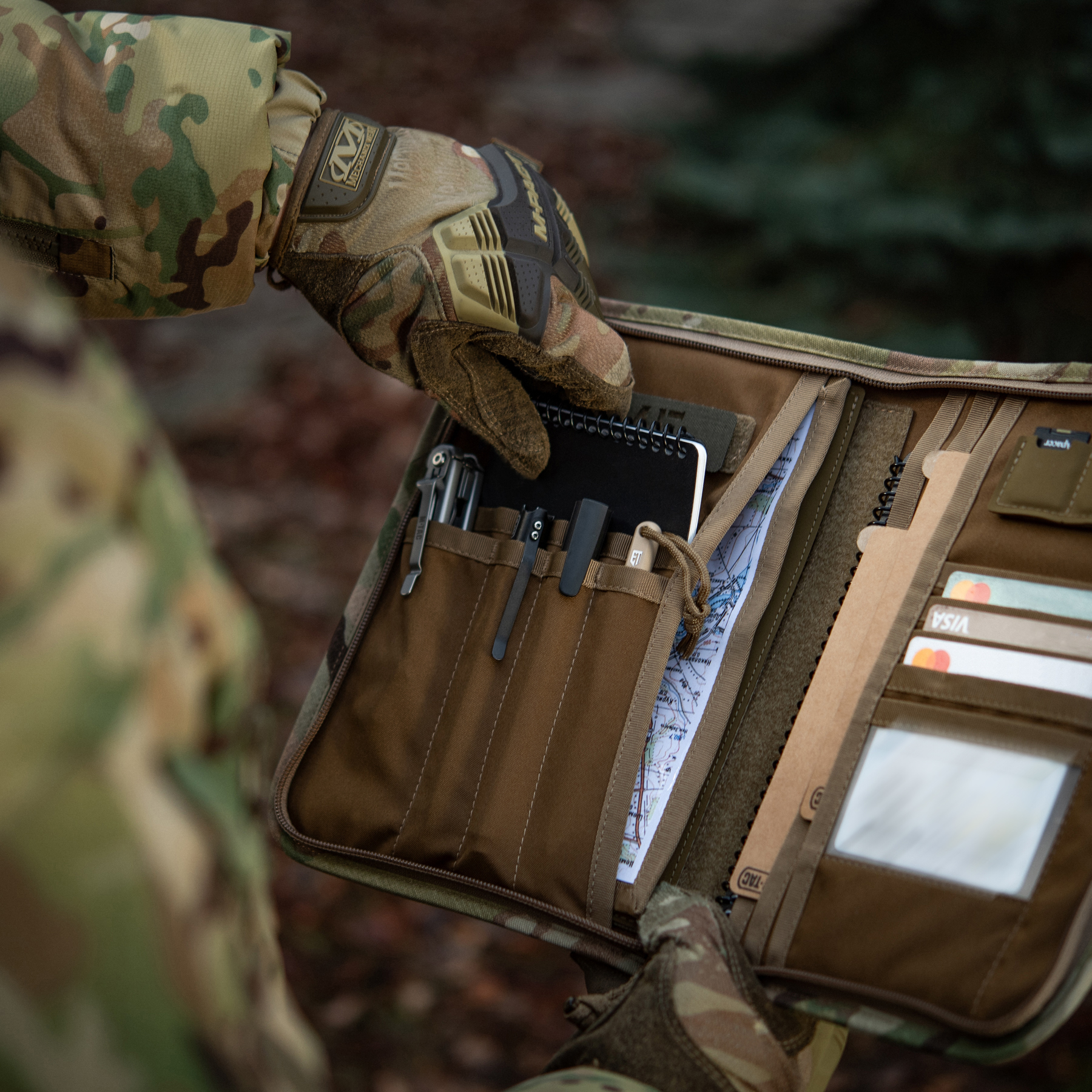 M-Tac планшет-органайзер А5 Elite Multicam — 35