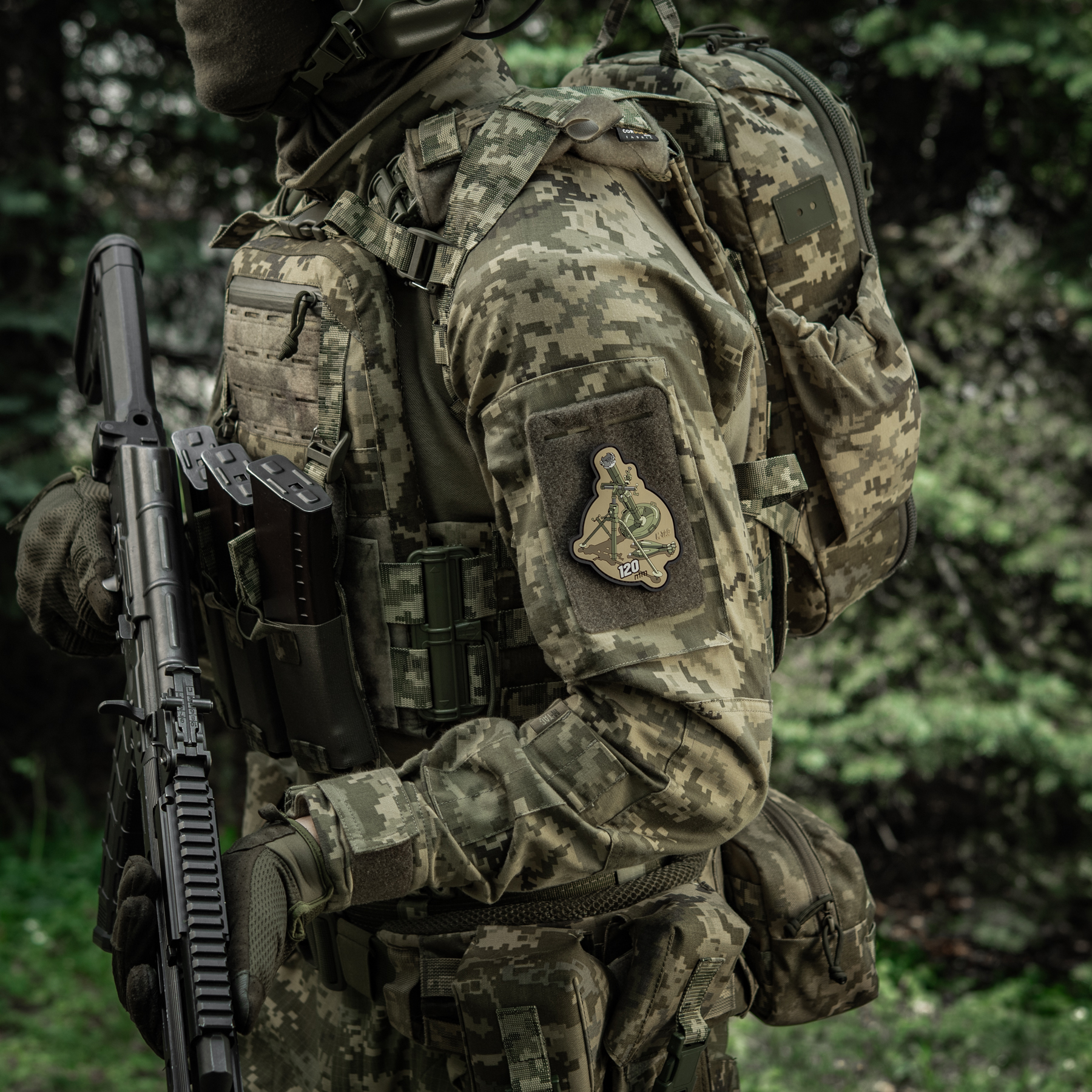 M-Tac нашивка 120mm (PVC) — 13
