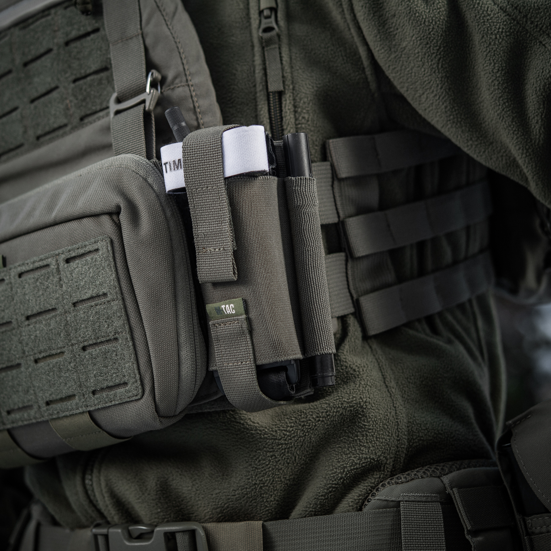 M-Tac подсумок для турникета эластичный на липучке Gen.III Ranger Green — 15