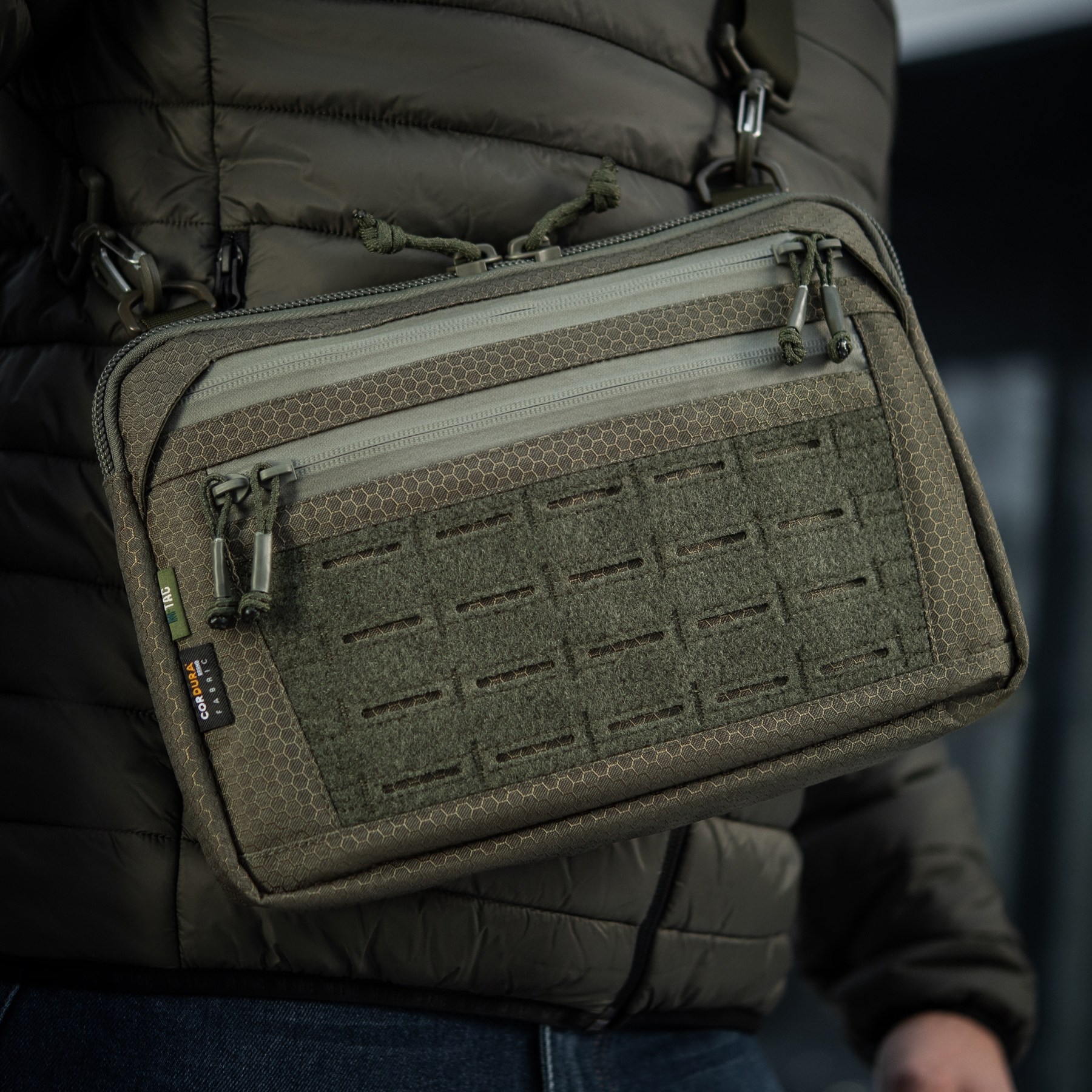 M-Tac сумка Admin Bag Medium Elite с липучкой Hex Ranger Green — 15