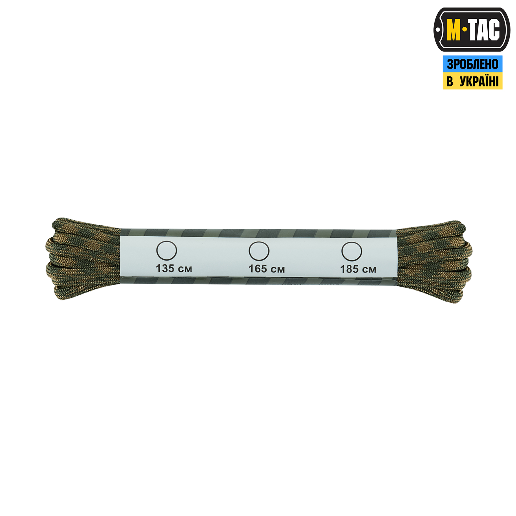 M-Tac шнурки Mil-Spec Nylon Coyote/Ranger Green — 3